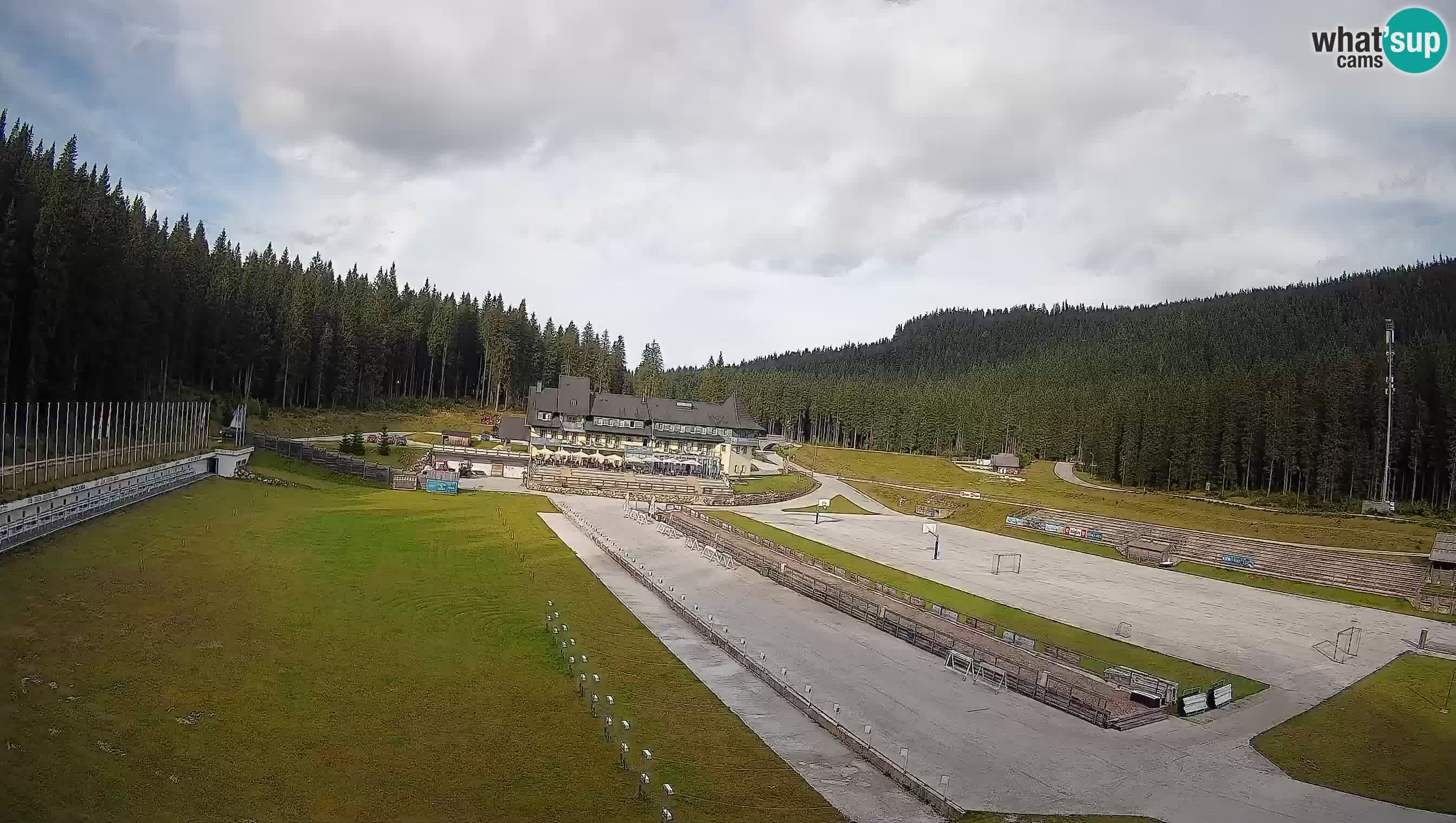 Webcam Pokljuka – Stade de biathlon de Rudno Polje