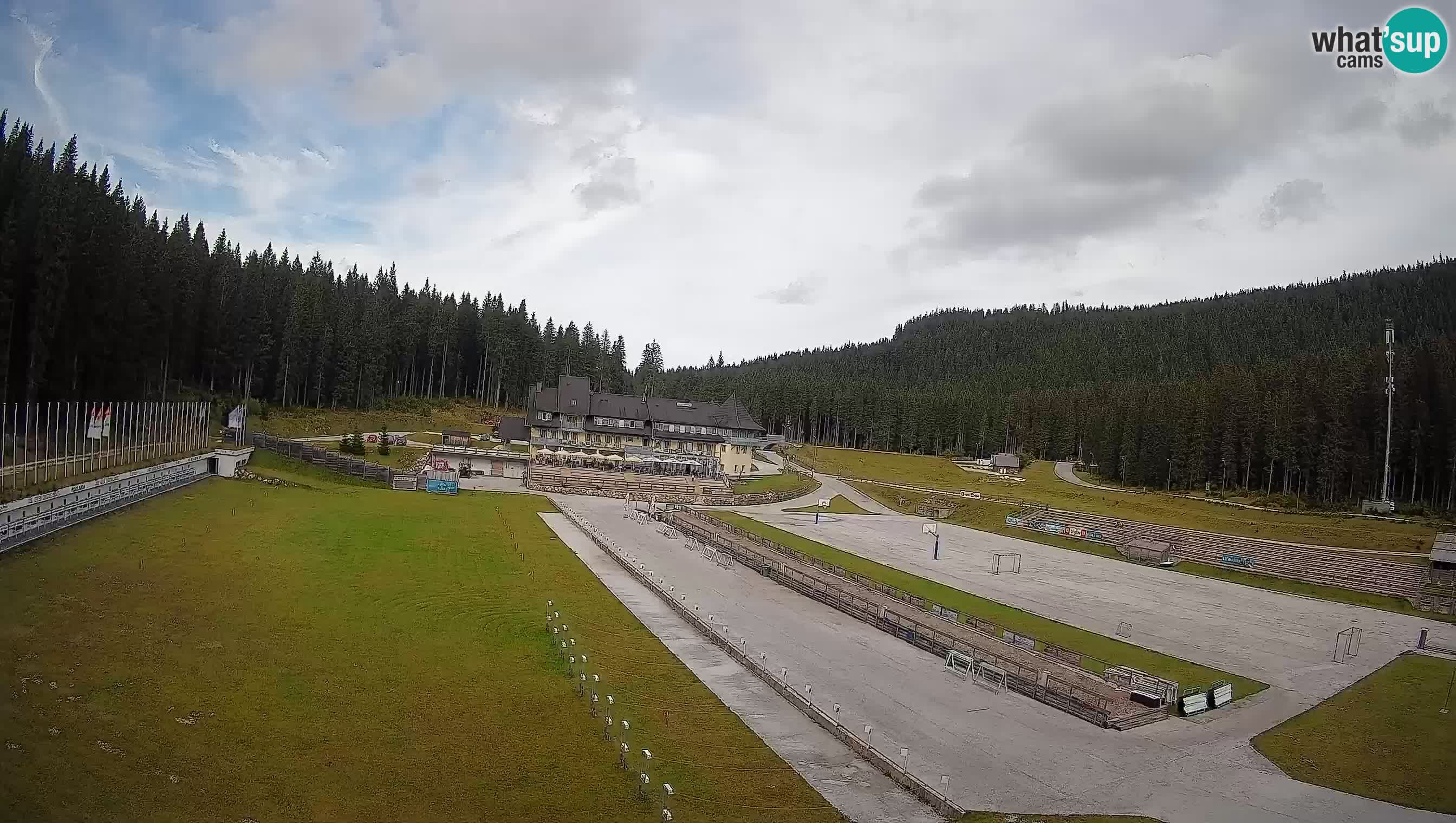 Webcam Pokljuka – Biathlon-Stadion Rudno Polje