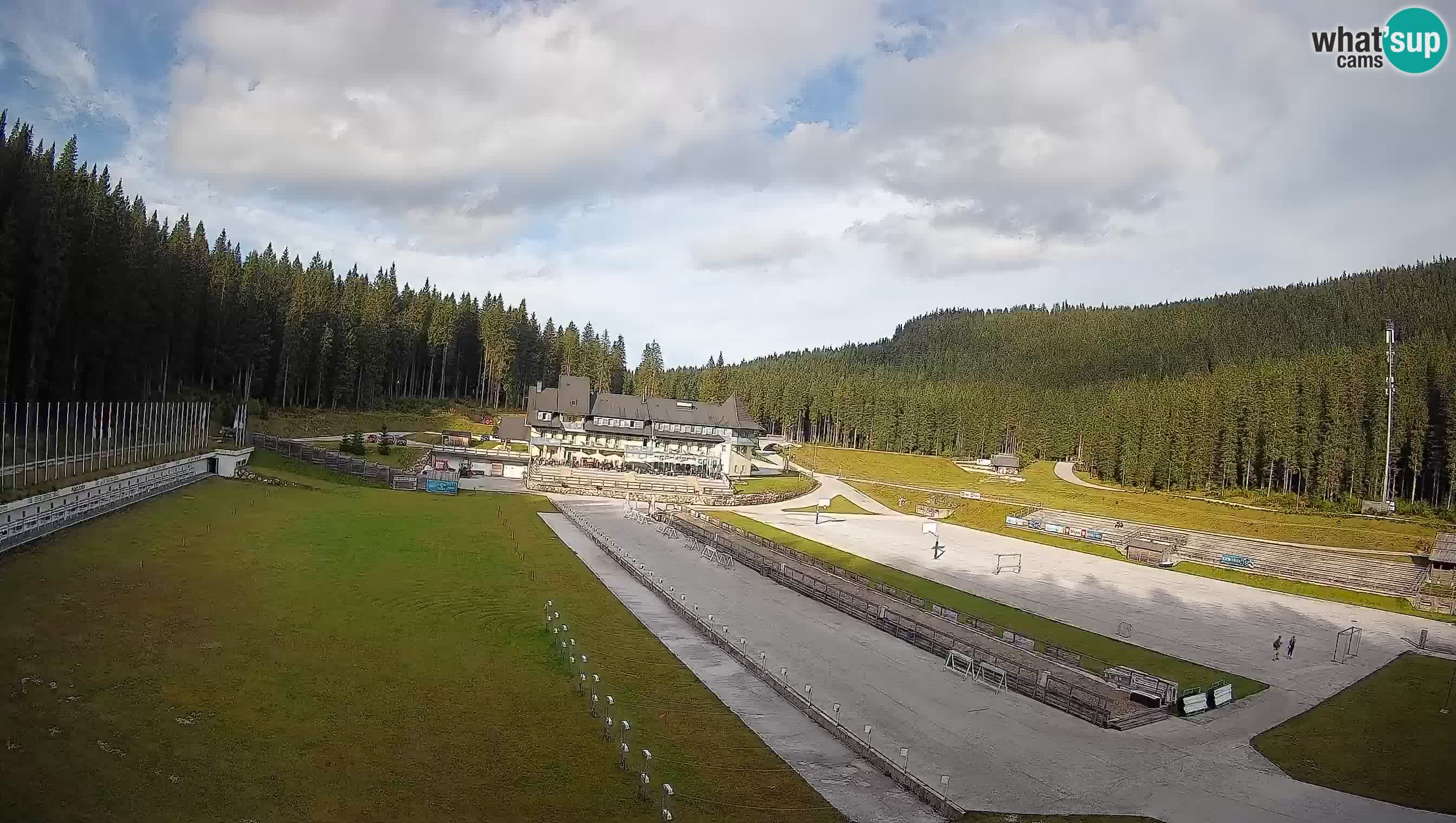 Webcam Pokljuka – Biathlon-Stadion Rudno Polje