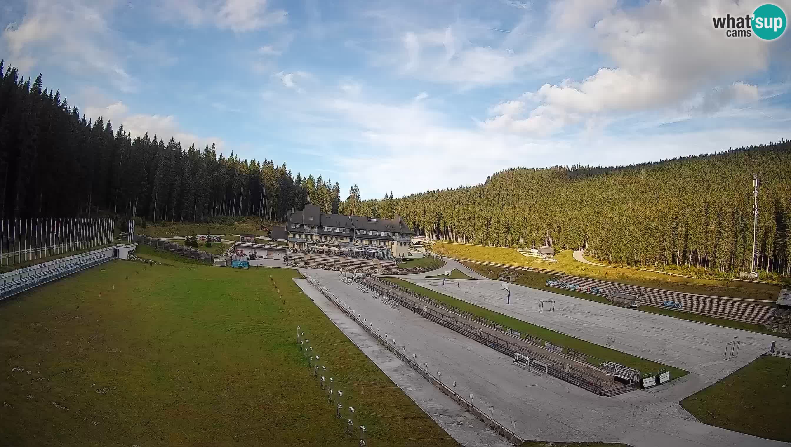 Webcam Pokljuka – Biathlon Stadium Live