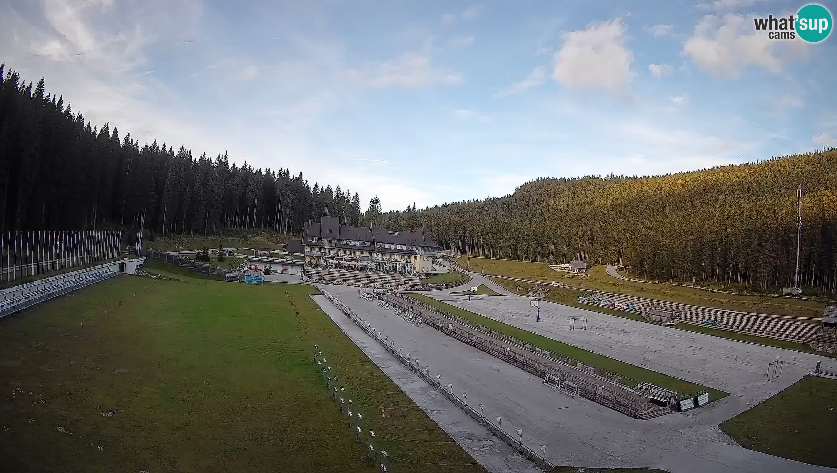 Webcam Pokljuka – Biathlon Stadium Live