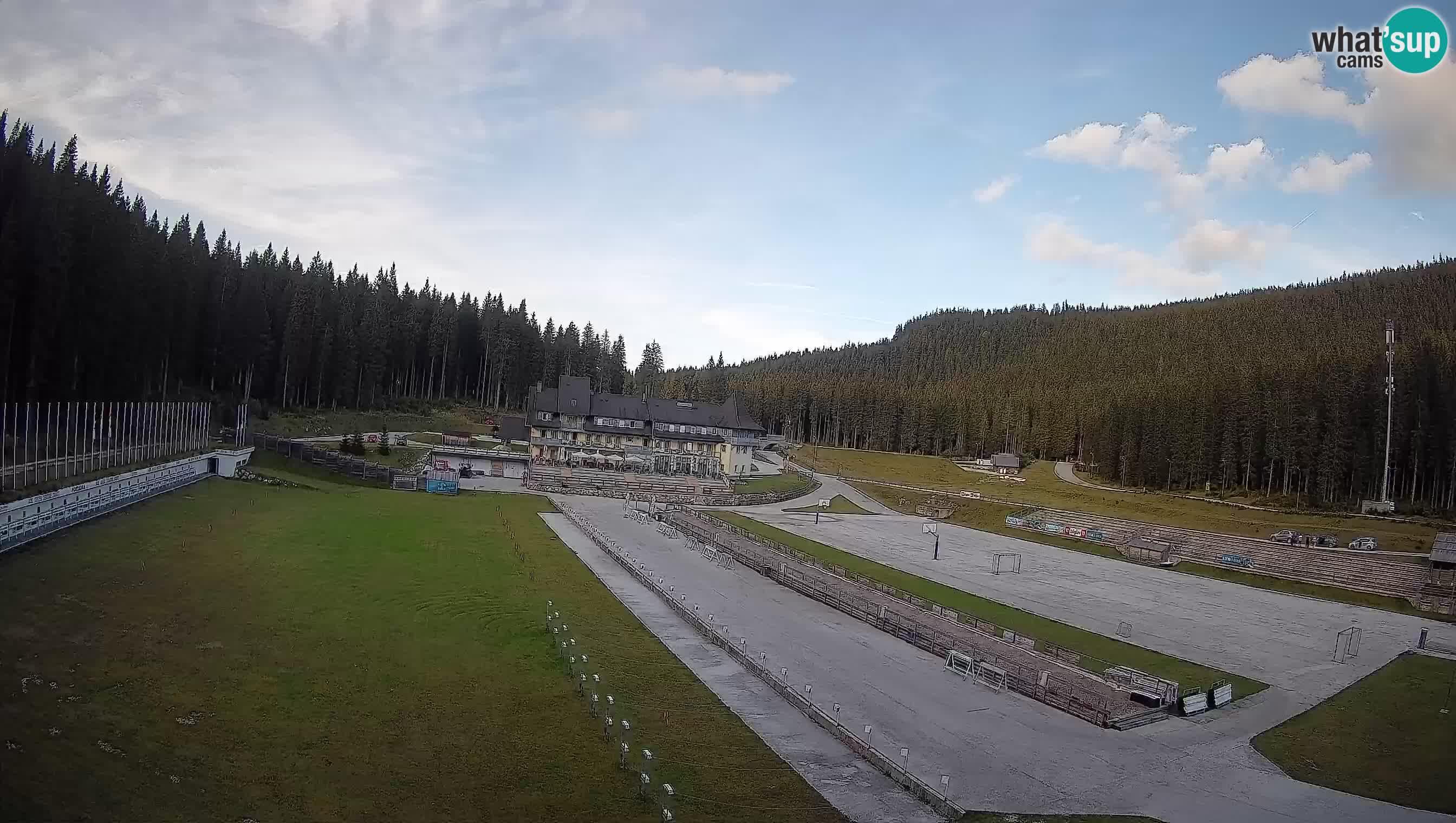 Webcam Pokljuka – Biathlon Stadium Live