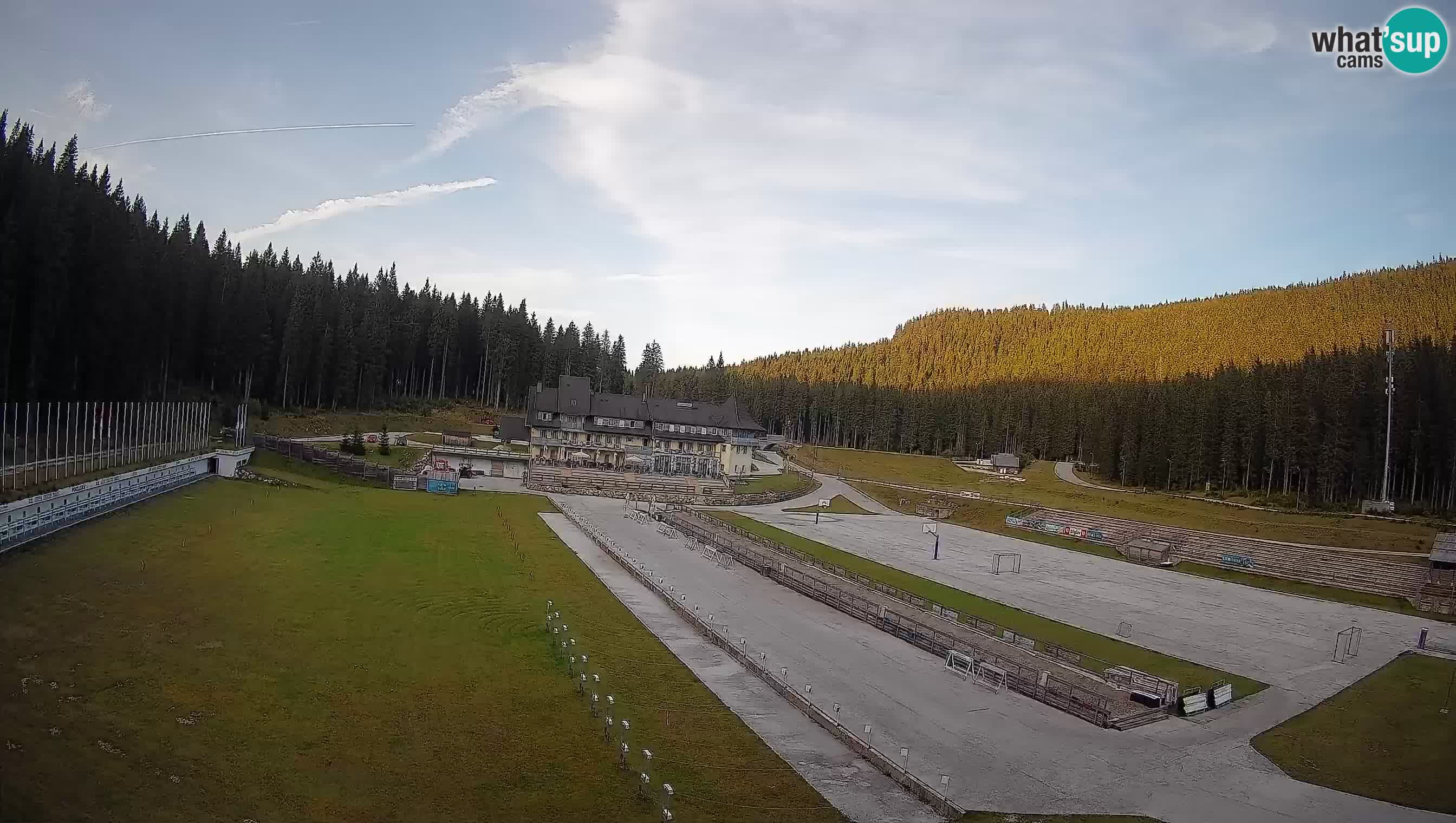Webcam Pokljuka – Biathlon-Stadion Rudno Polje