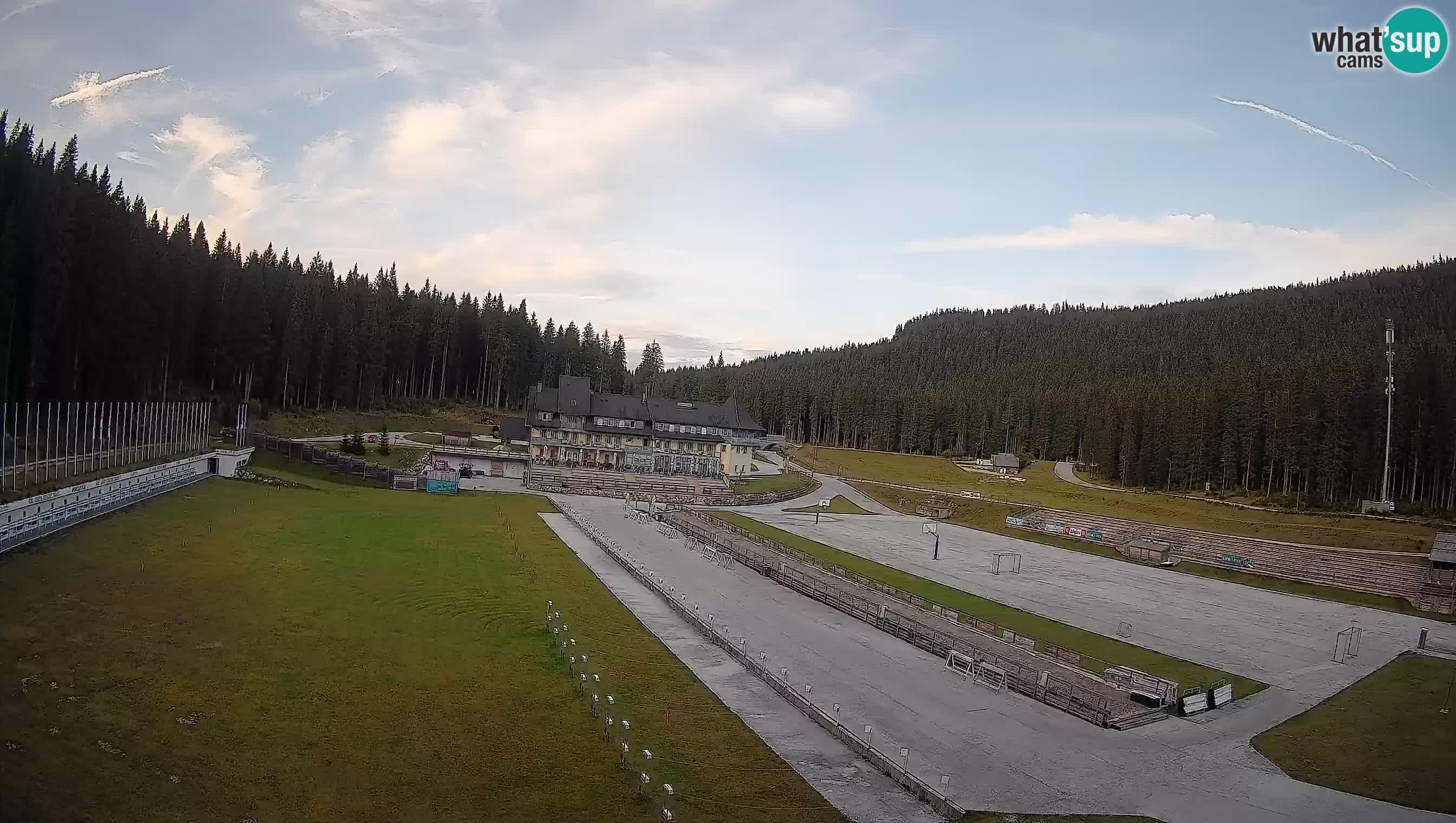 Webcam Pokljuka – Biathlon Stadium Live