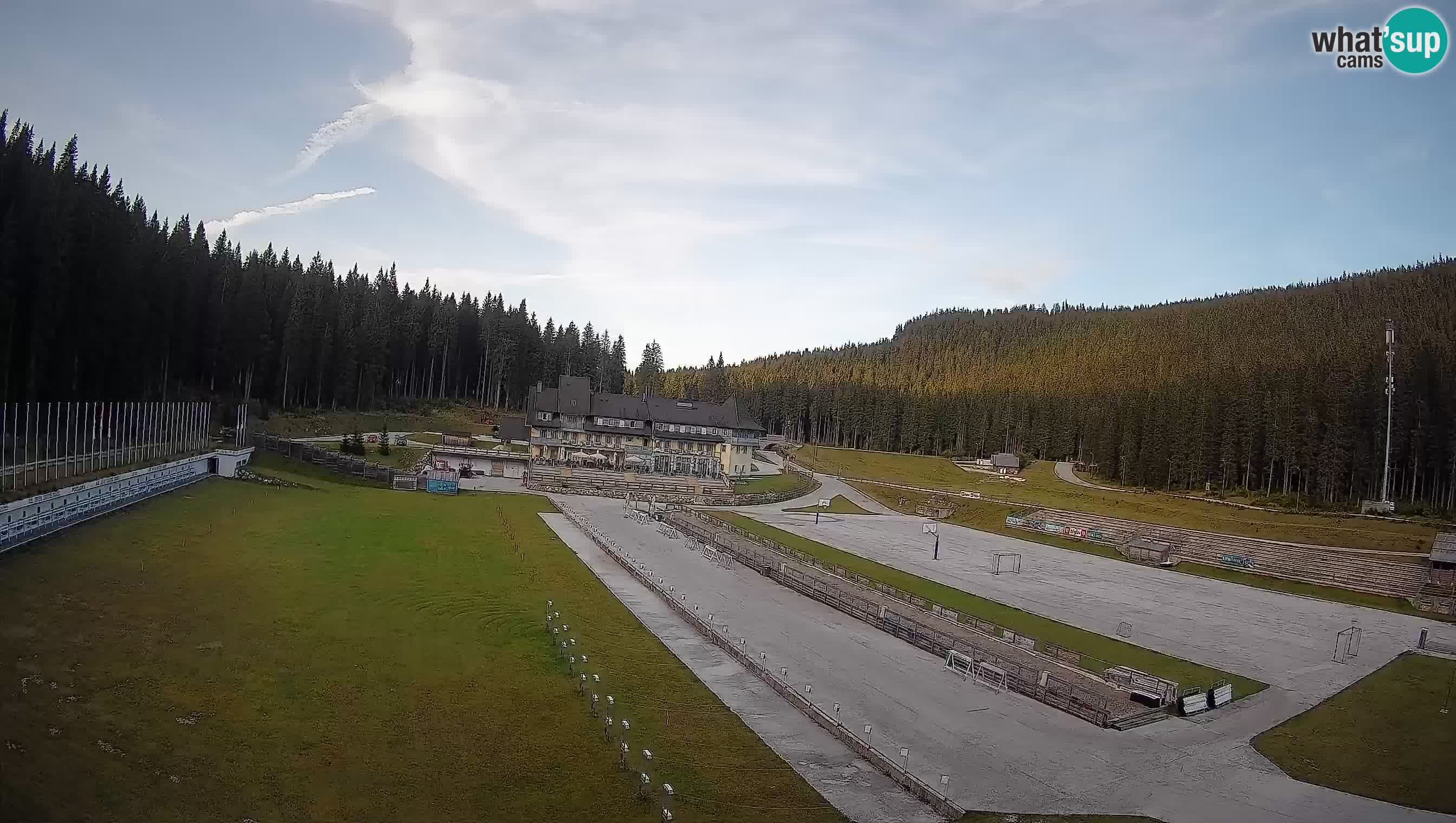 Webcam Pokljuka – Biathlon Stadium Live