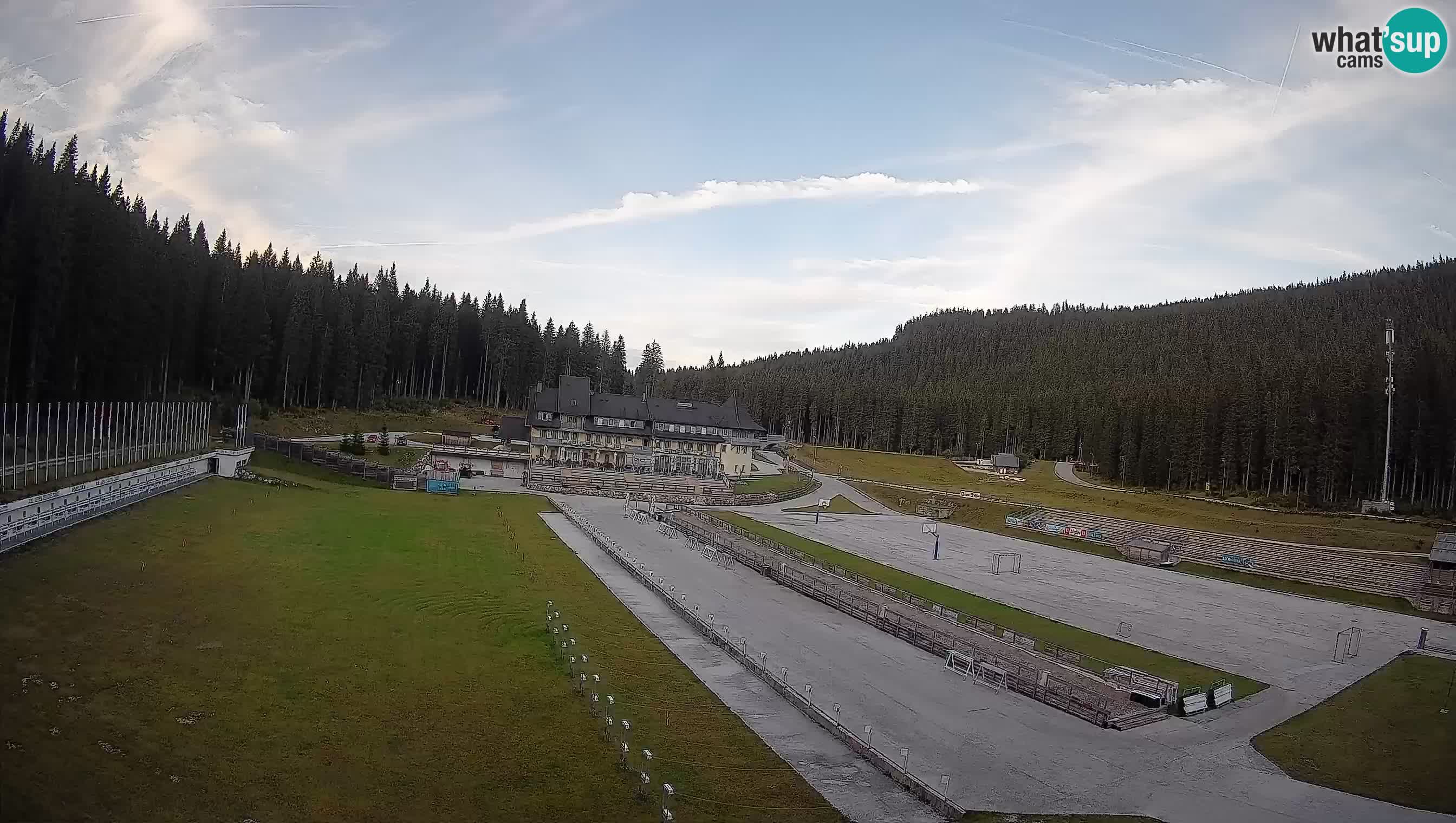 Webcam Pokljuka – Biathlon-Stadion Rudno Polje