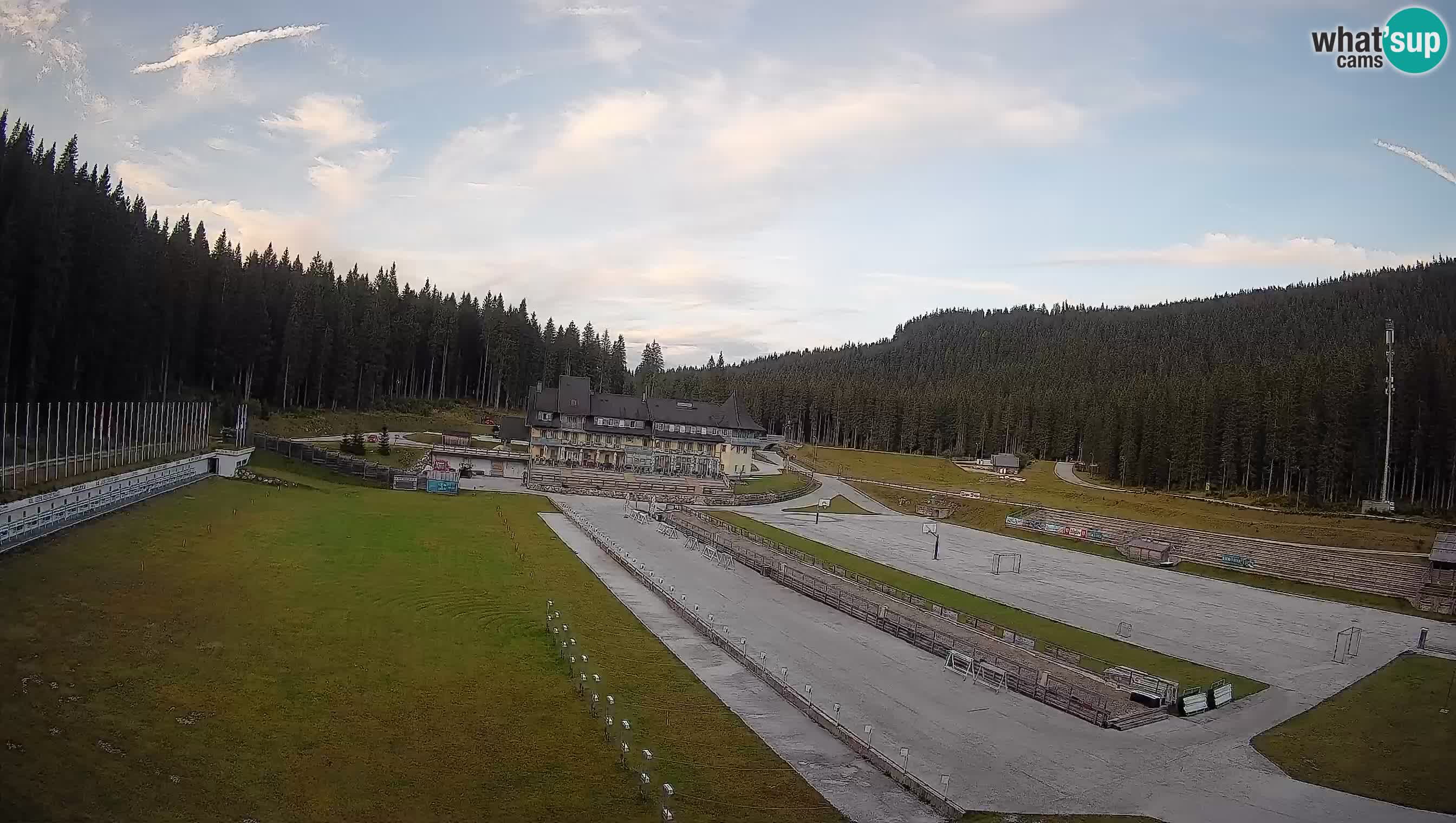Webcam Pokljuka – Estadio de Biatlón de Rudno Polje