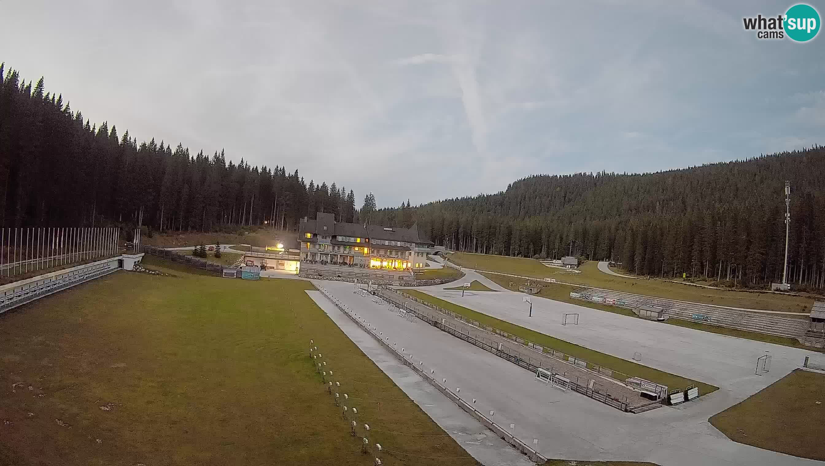Webcam Pokljuka – Stade de biathlon de Rudno Polje