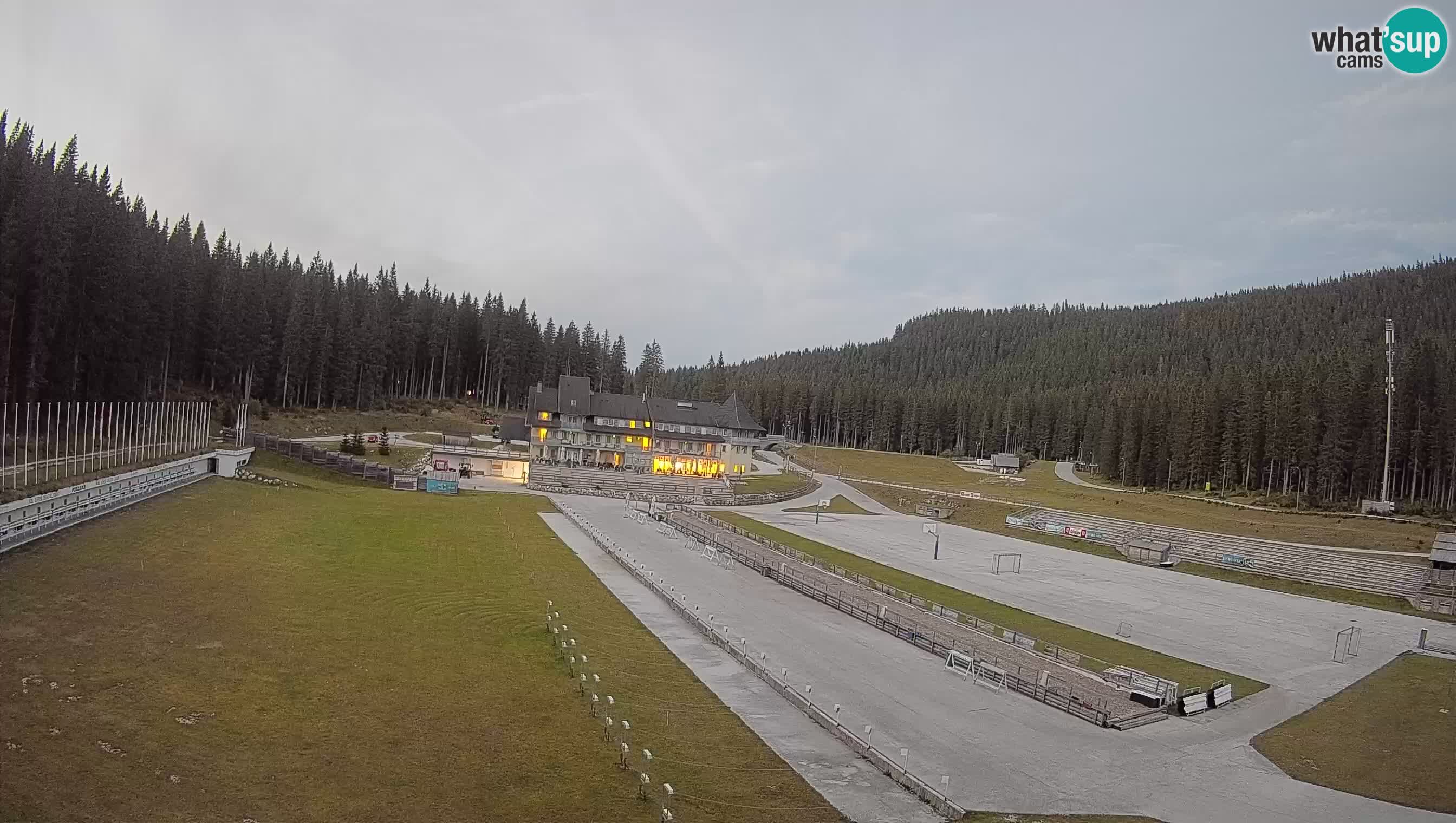 Webcam Pokljuka – Biathlon-Stadion Rudno Polje