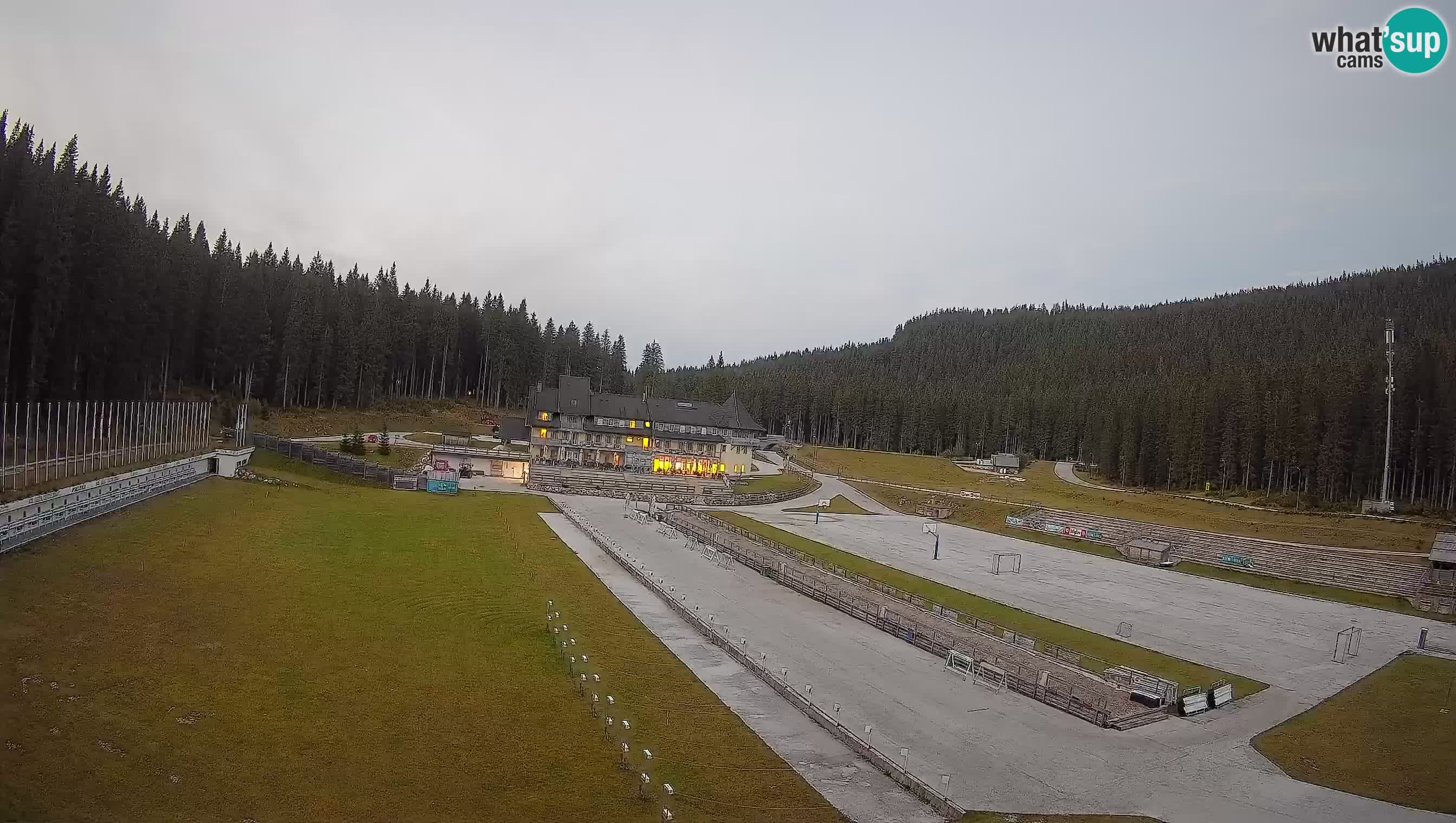 Webcam Pokljuka – Stade de biathlon de Rudno Polje