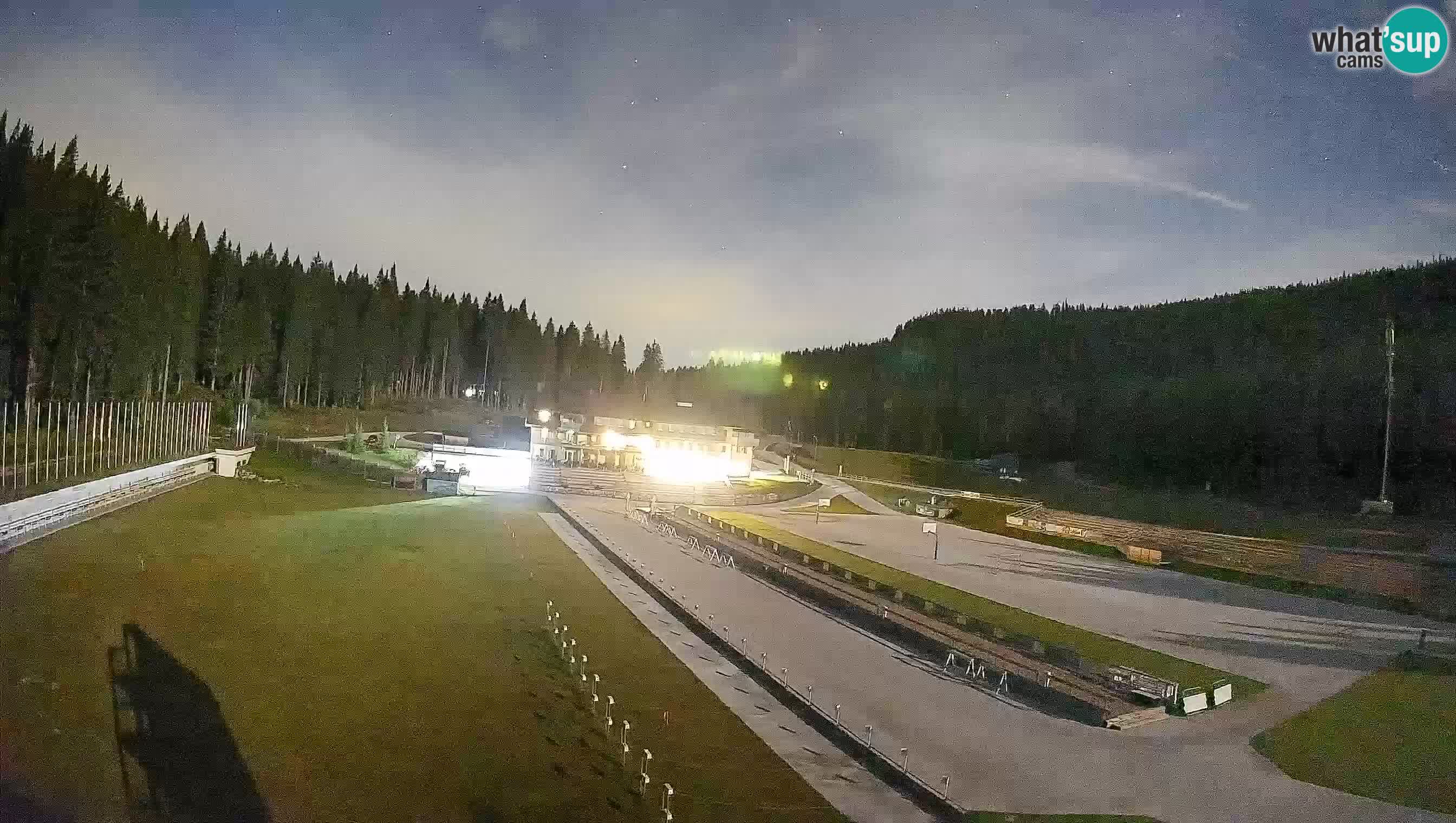 Webcam Pokljuka – Biathlon-Stadion Rudno Polje