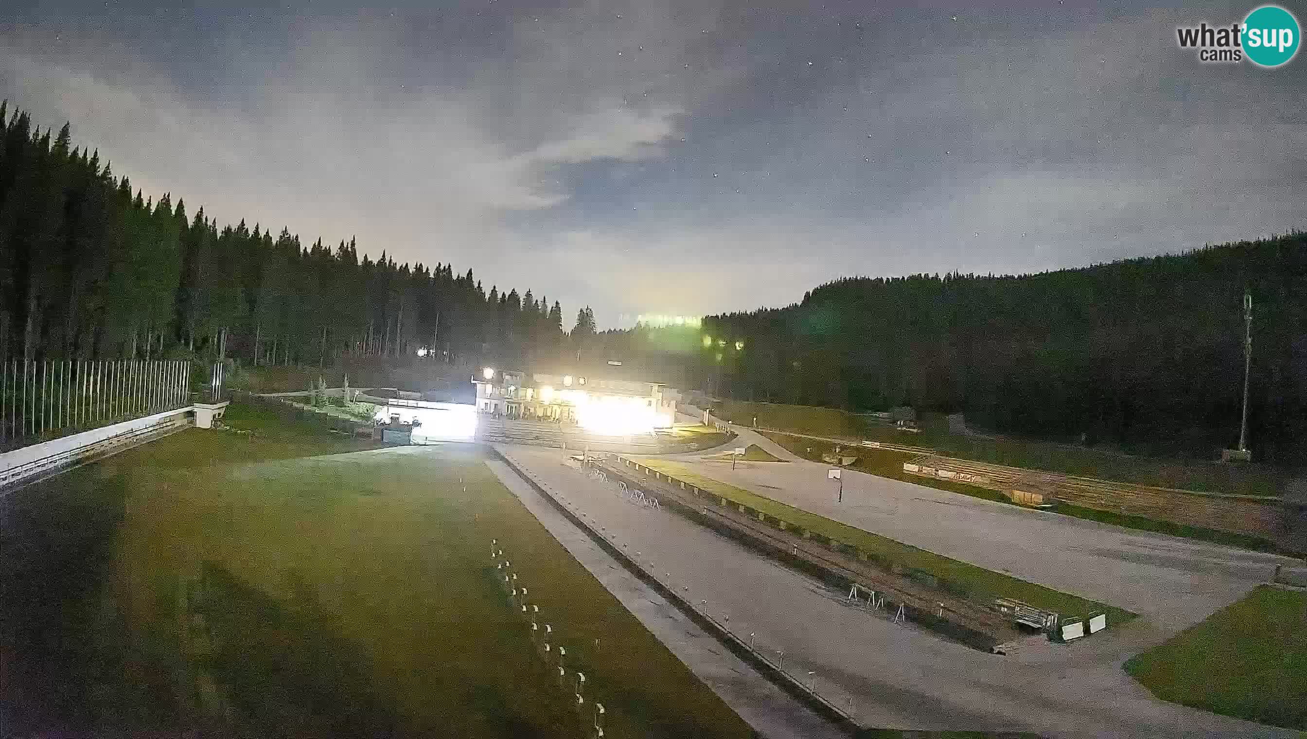 Webcam Pokljuka – Biathlon-Stadion Rudno Polje
