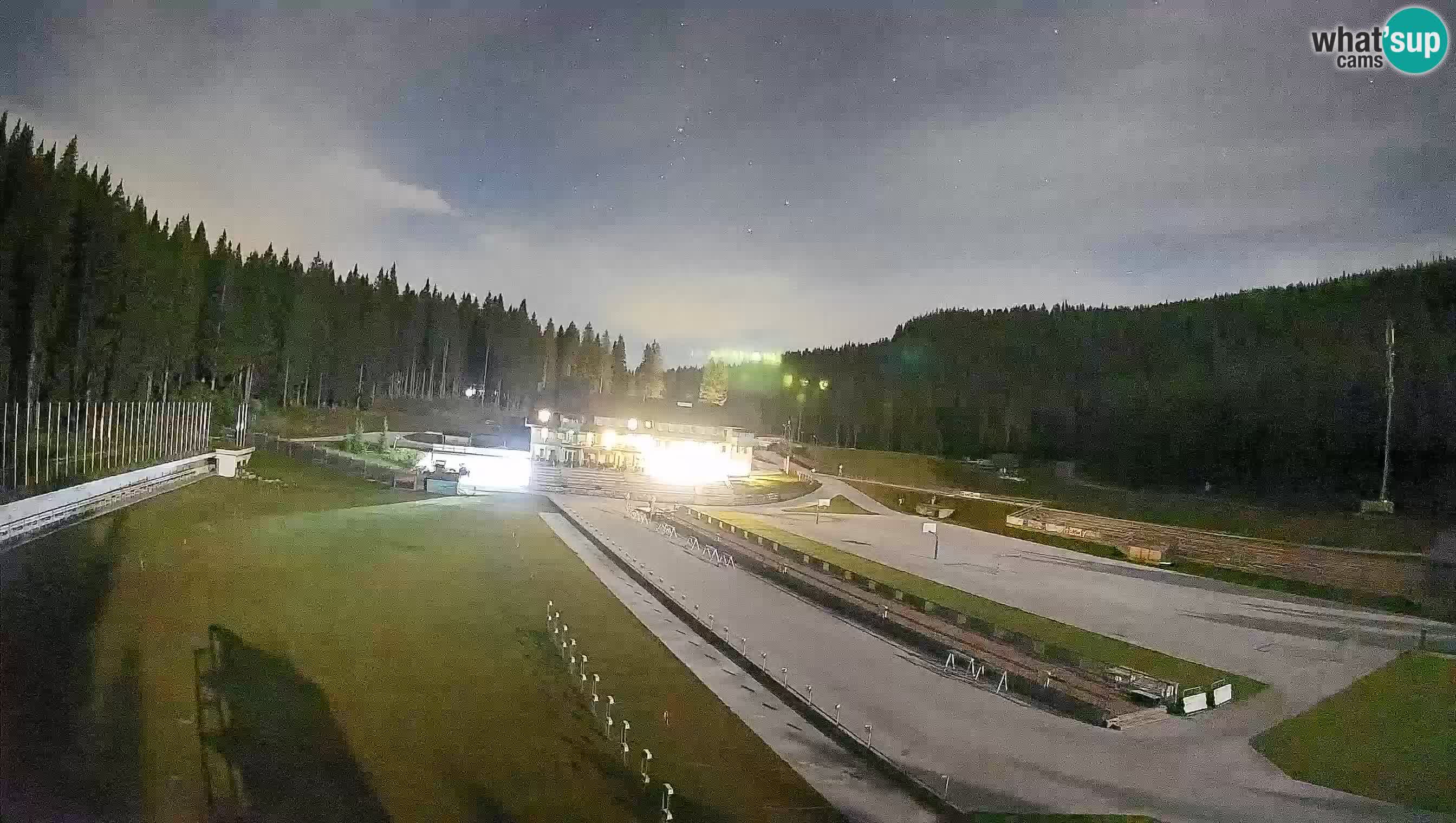 Webcam Pokljuka – Biathlon-Stadion Rudno Polje