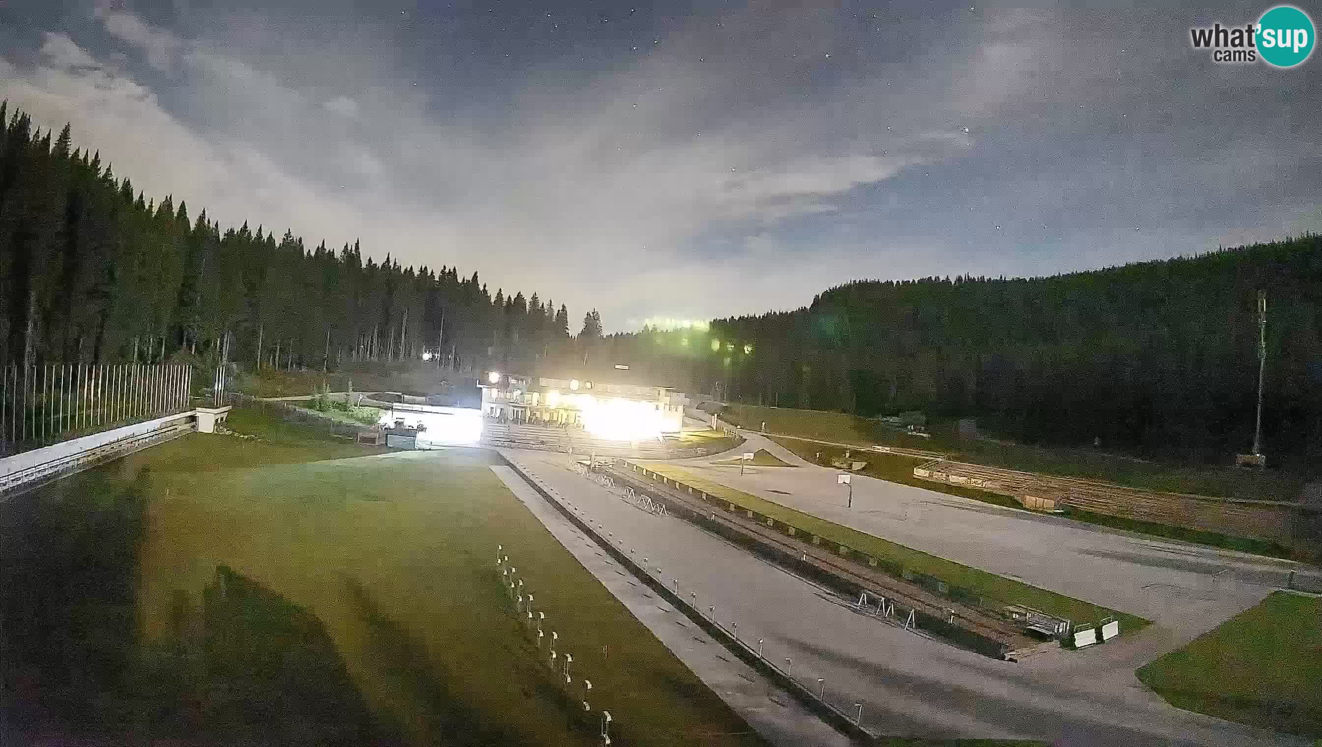 Webcam Pokljuka – Biathlon-Stadion Rudno Polje