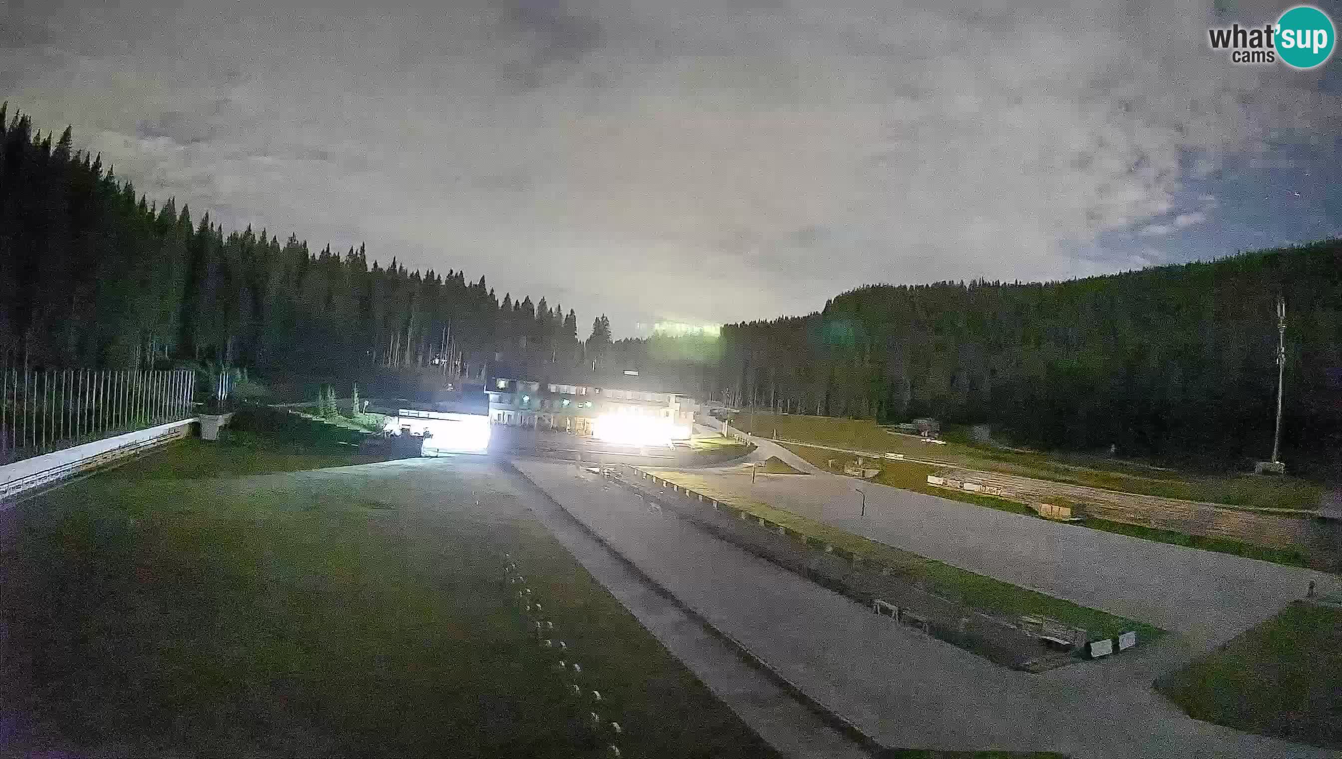 Webcam Pokljuka – Stade de biathlon de Rudno Polje