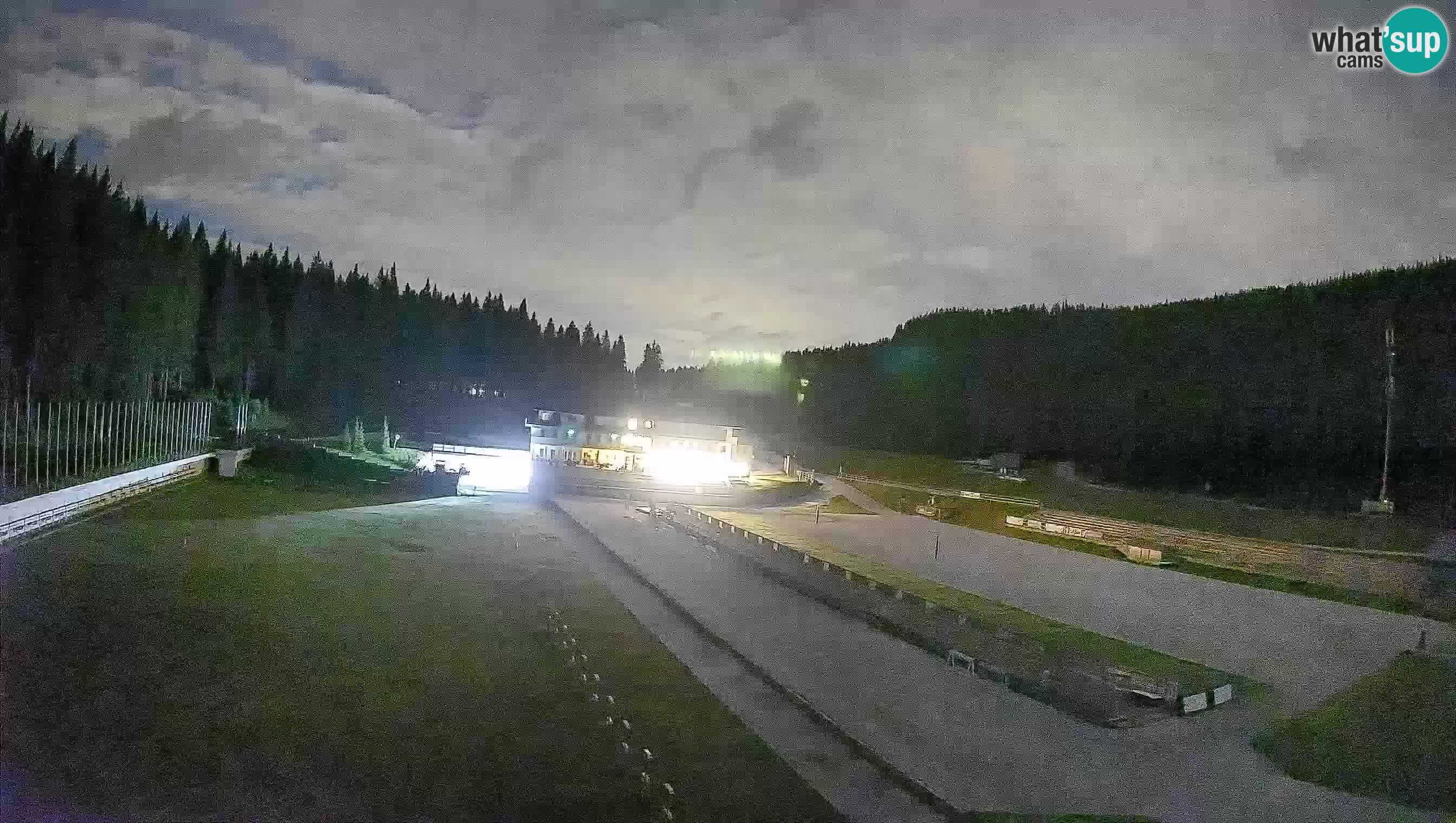 Webcam Pokljuka – Stade de biathlon de Rudno Polje