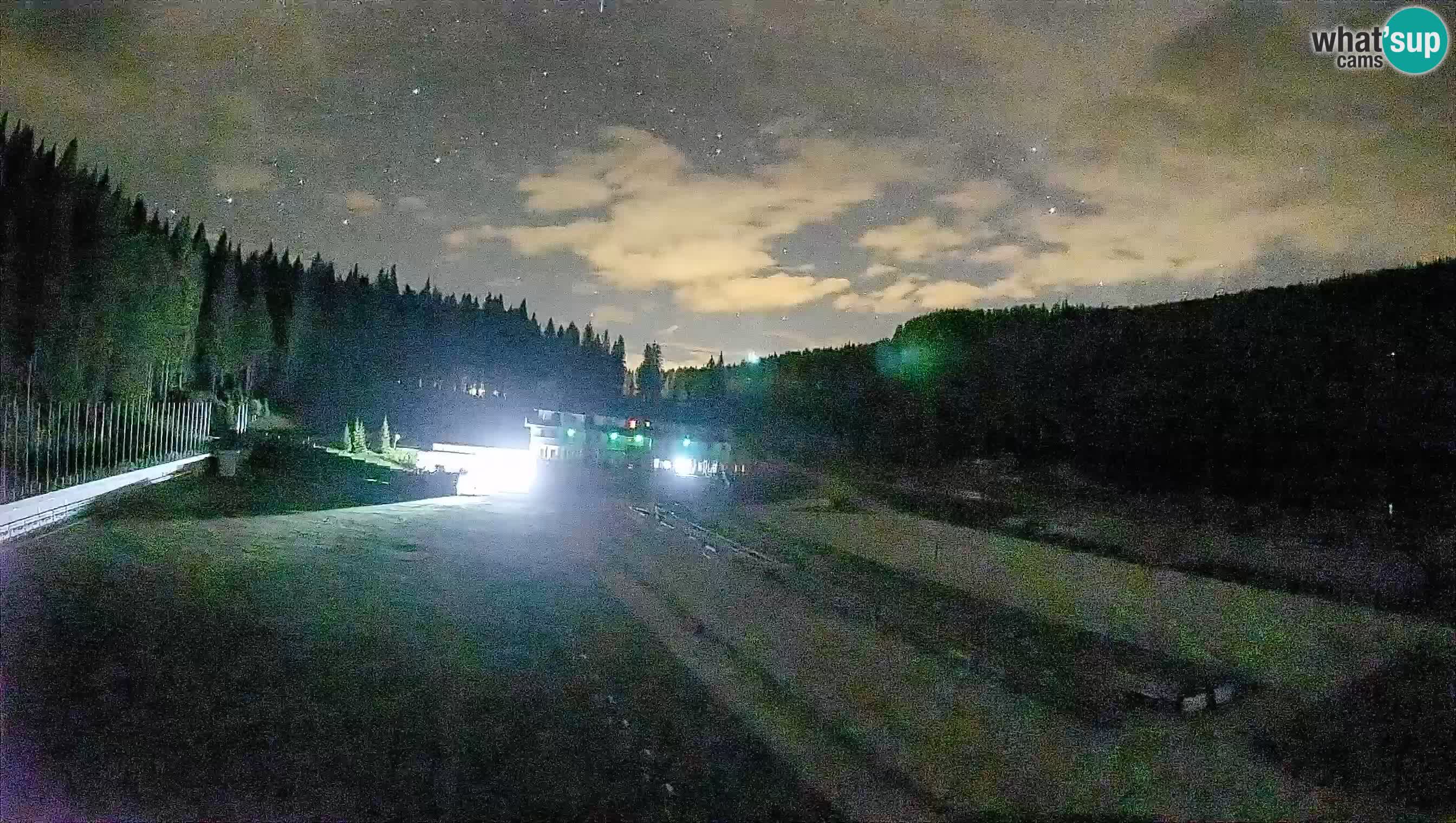 Webcam Pokljuka – Stade de biathlon de Rudno Polje