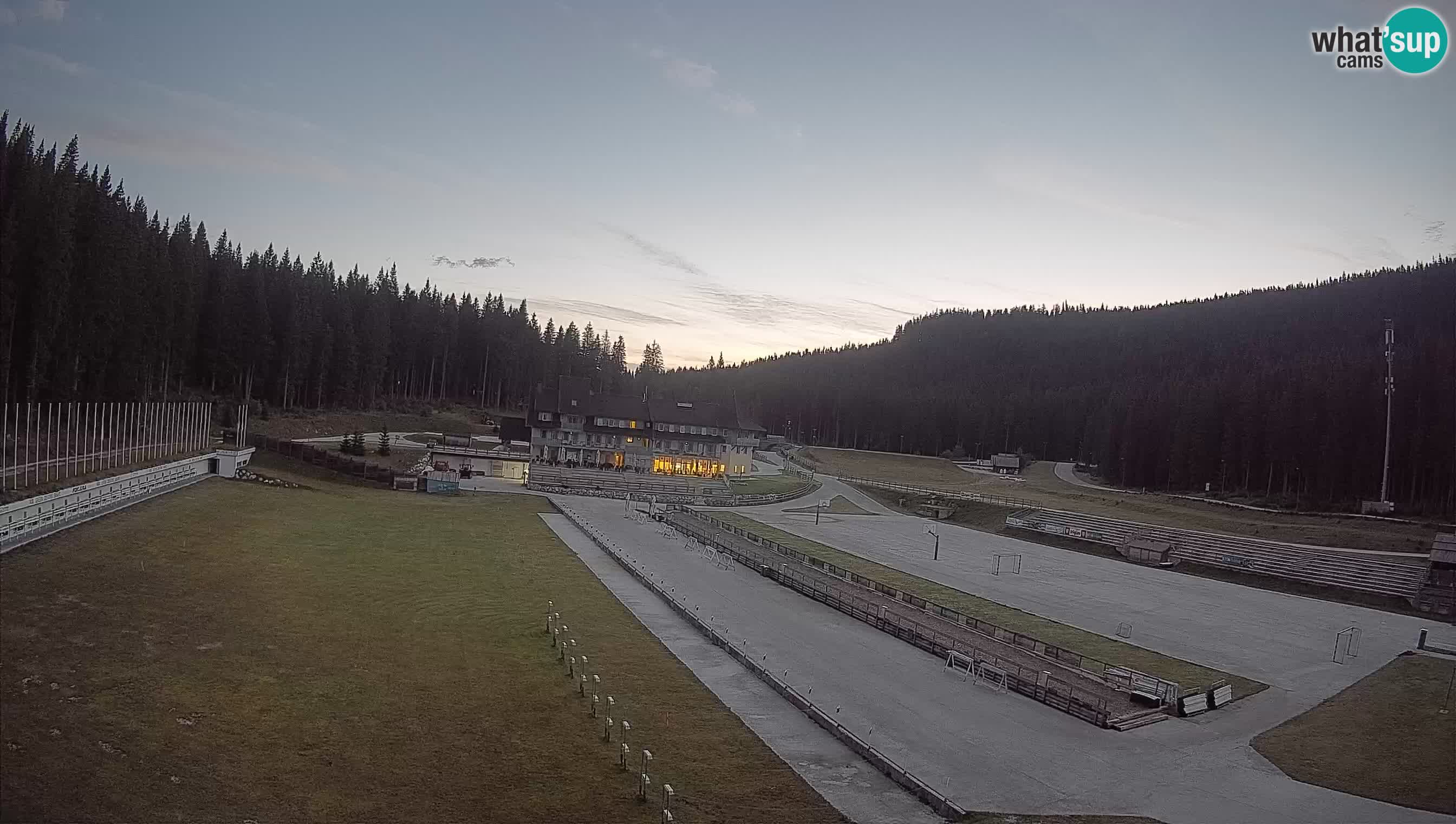 Webcam Pokljuka – Biathlon-Stadion Rudno Polje