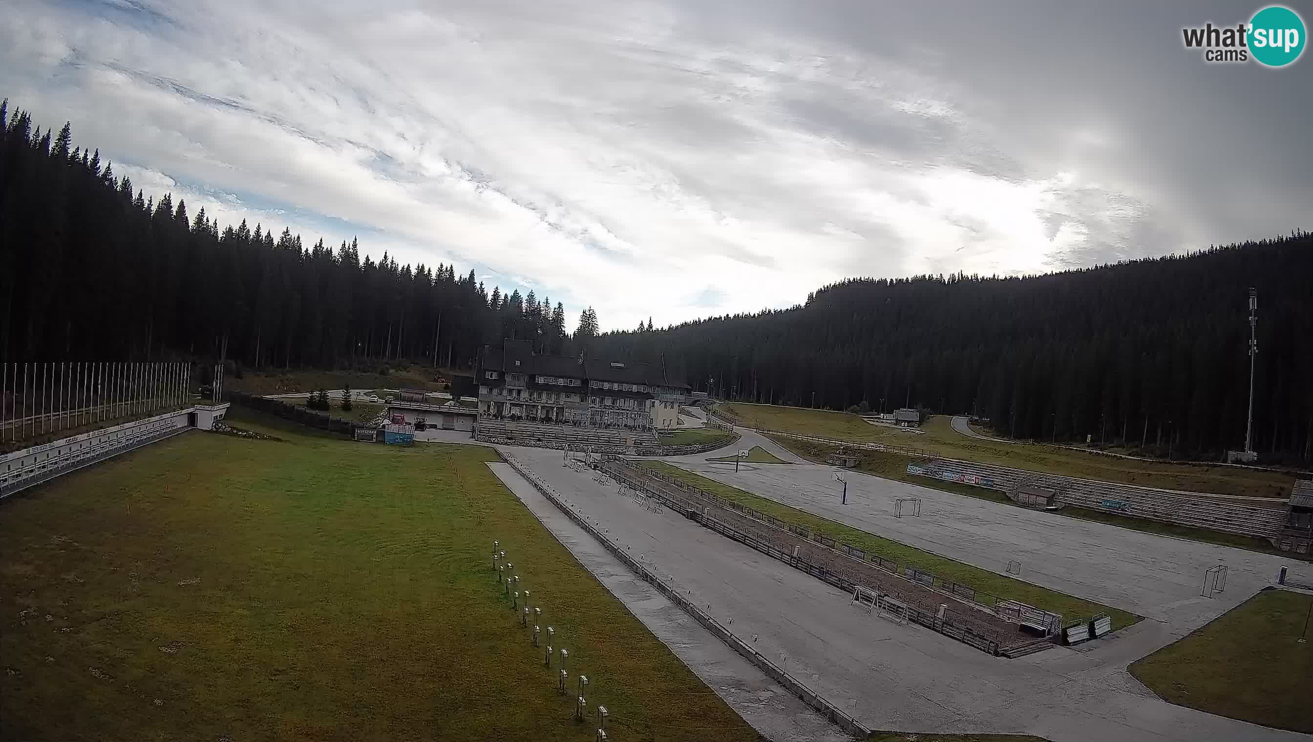 Webcam Pokljuka – Biathlon Stadium Live