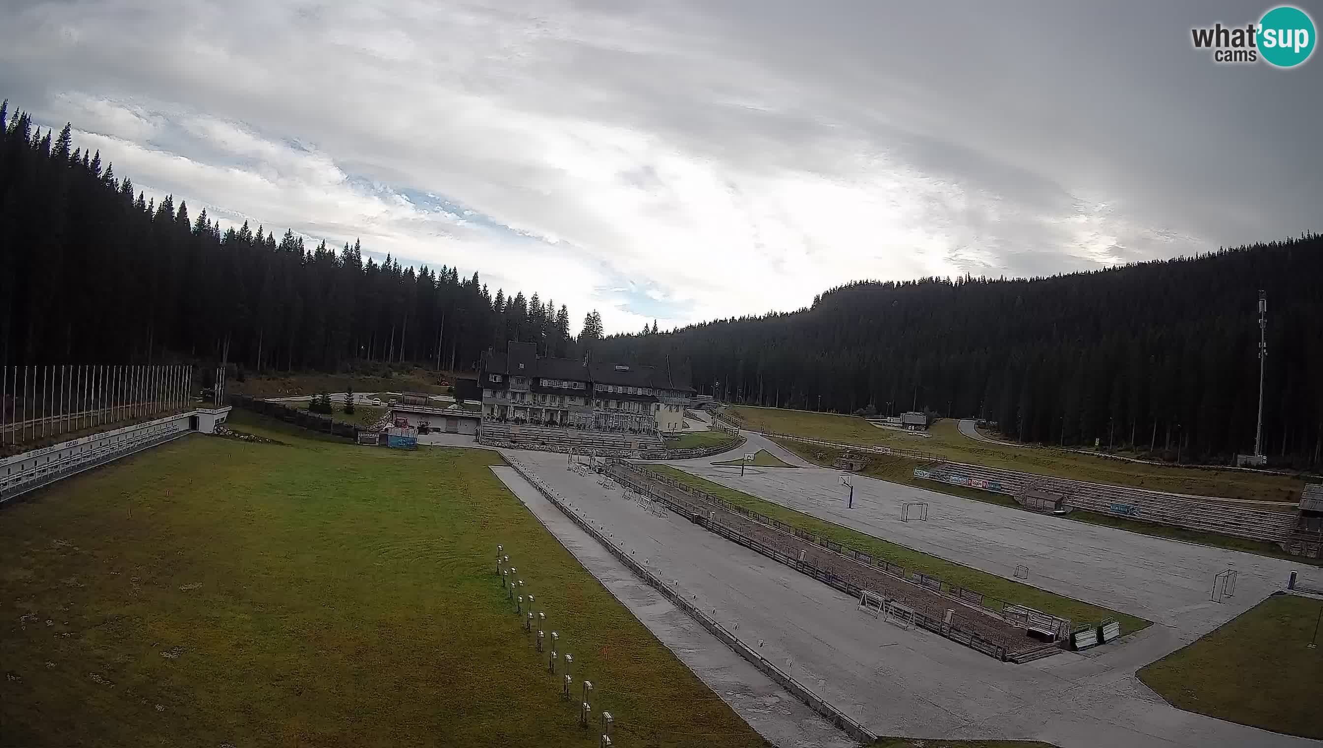 Webcam Pokljuka – Stade de biathlon de Rudno Polje