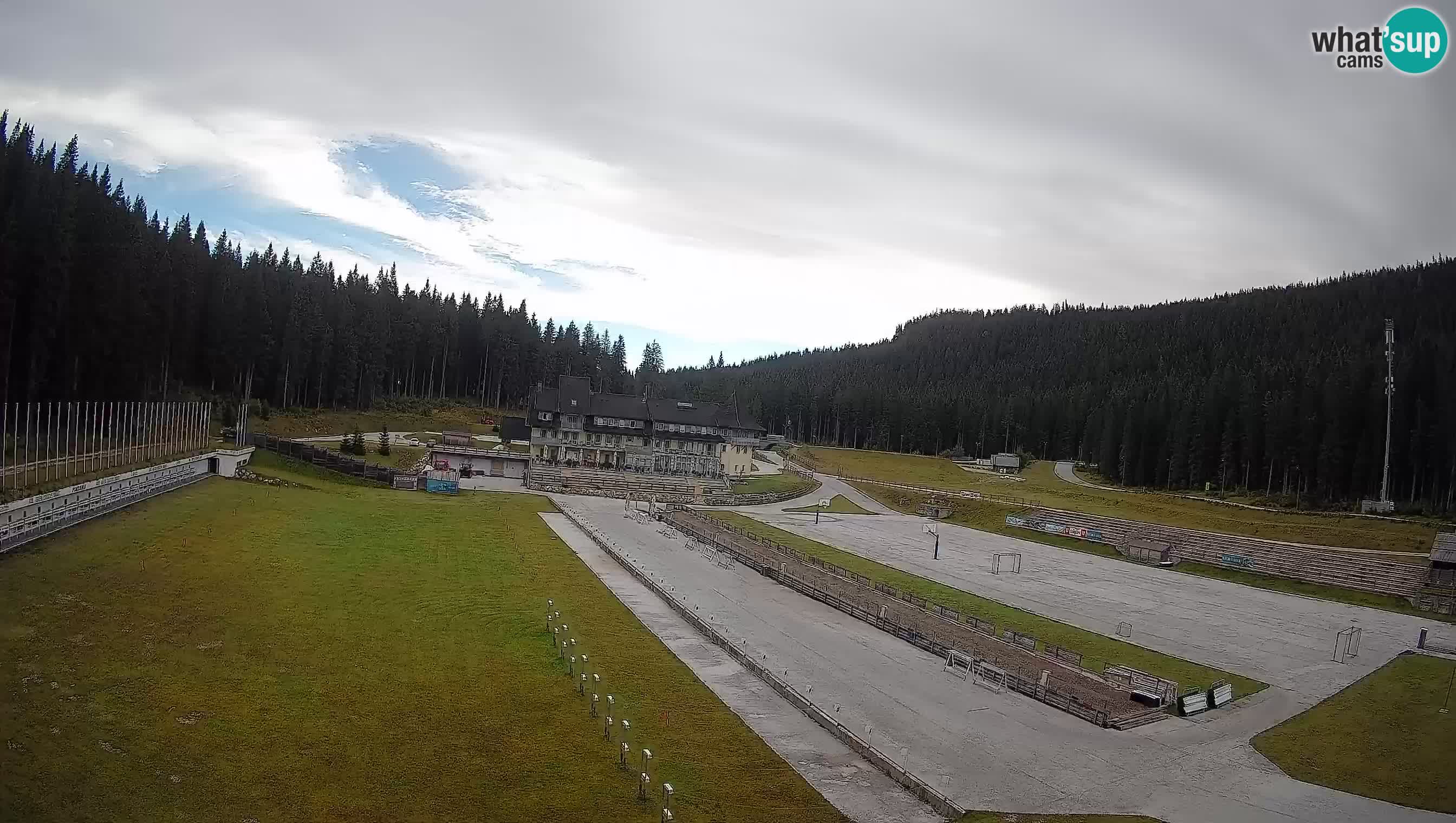 Webcam Pokljuka – Biathlon-Stadion Rudno Polje