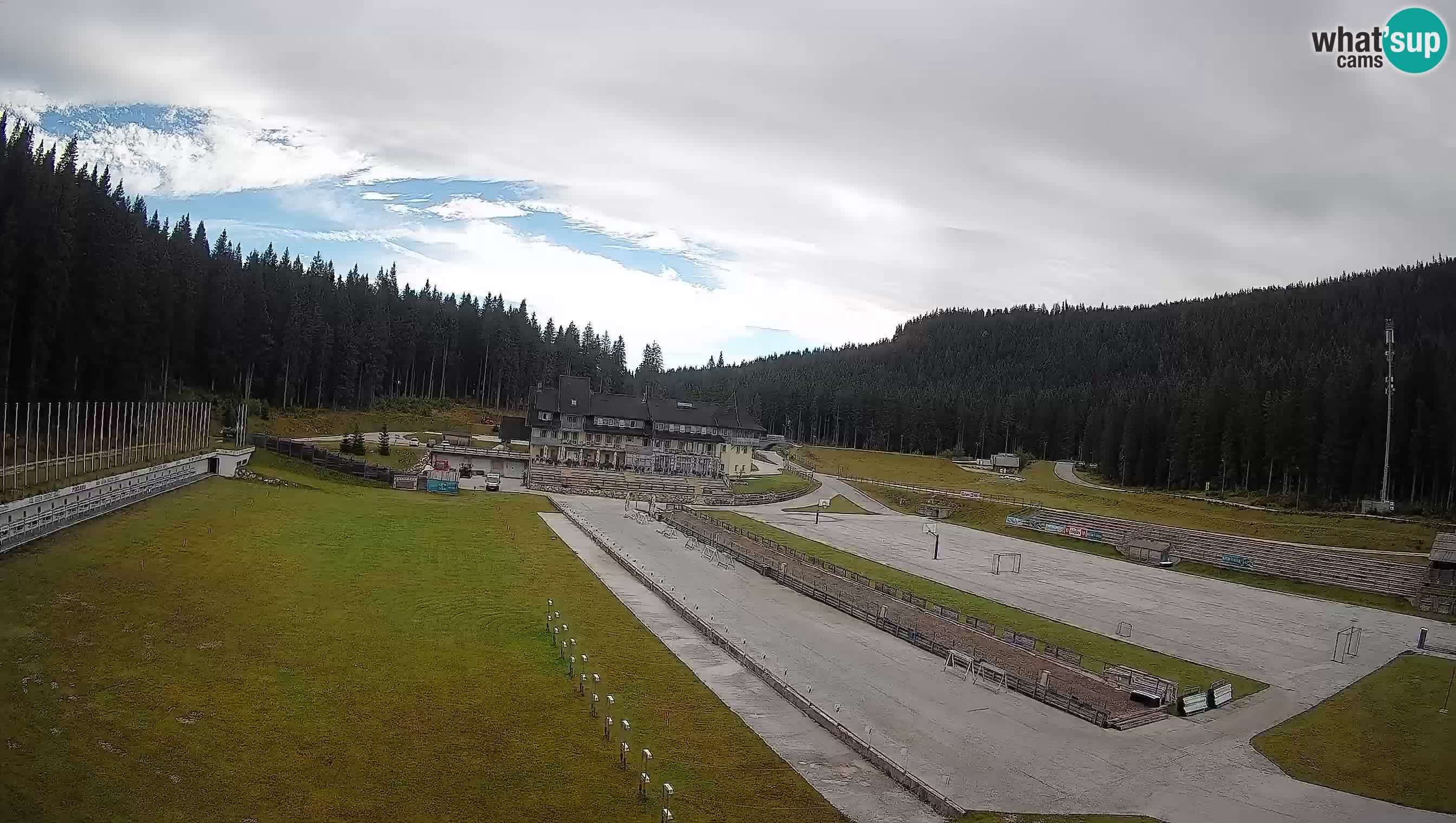 Webcam Pokljuka – Estadio de Biatlón de Rudno Polje