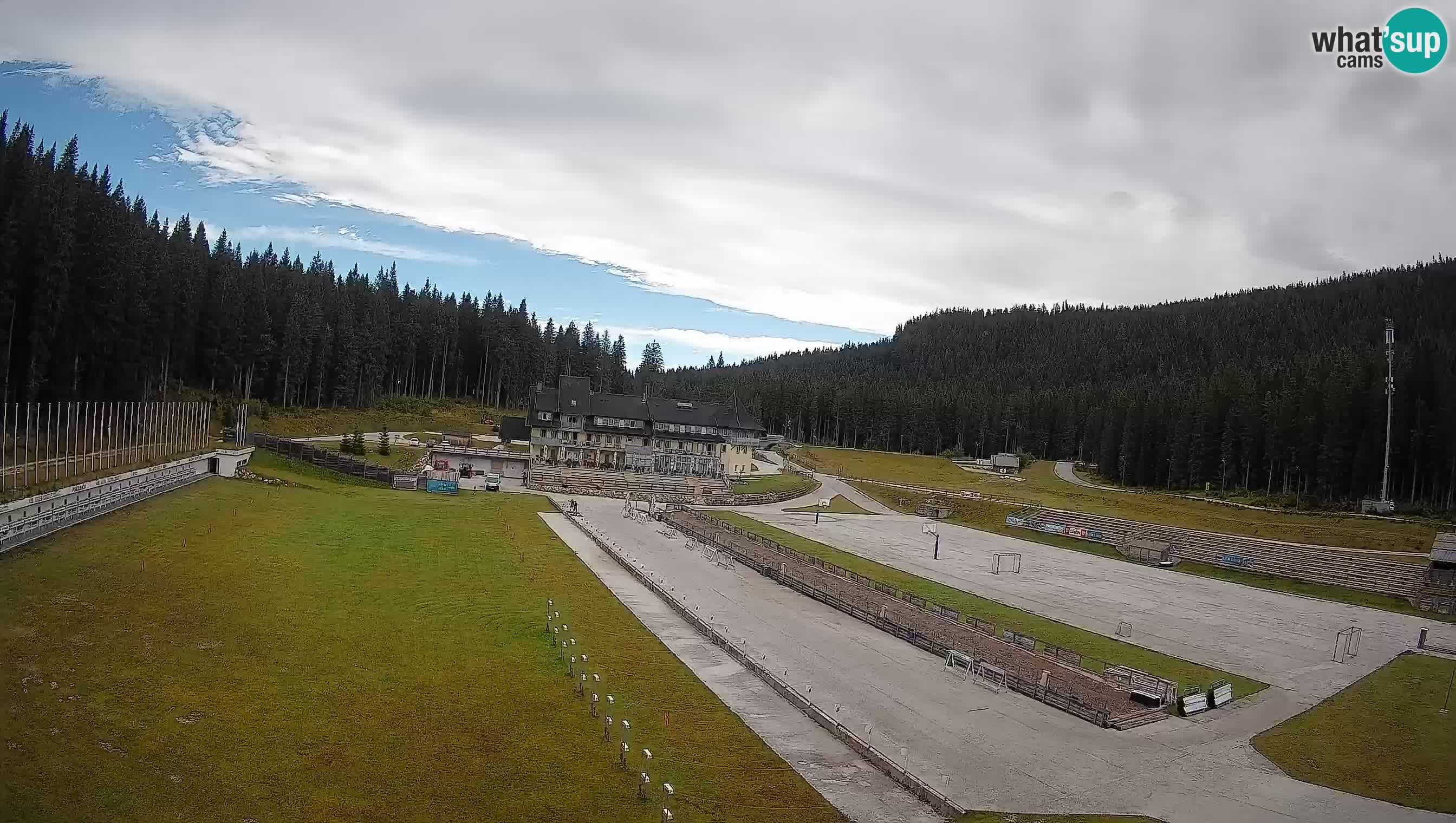 Webcam Pokljuka – Biathlon-Stadion Rudno Polje