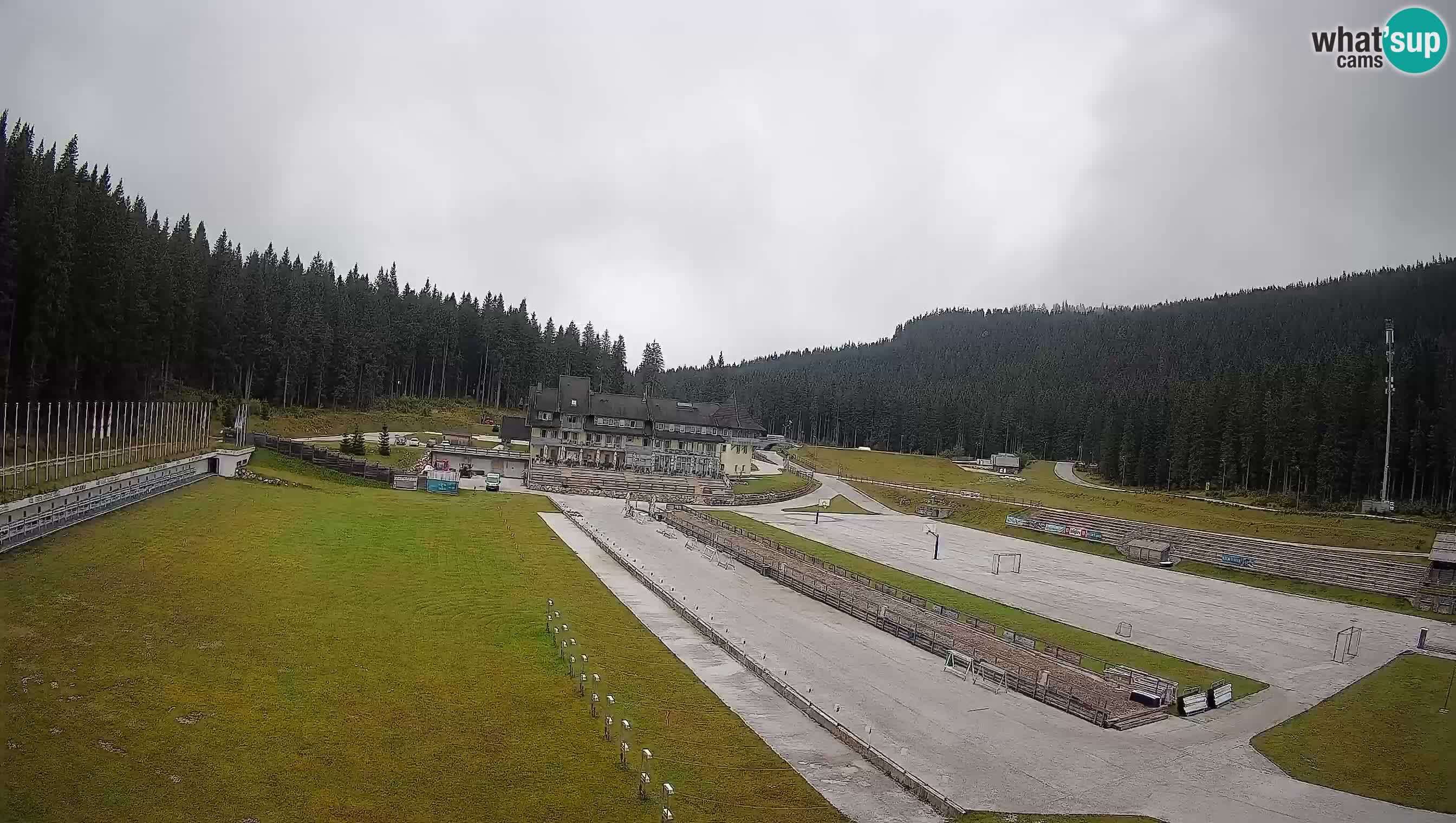 Webcam Pokljuka – Biathlon-Stadion Rudno Polje
