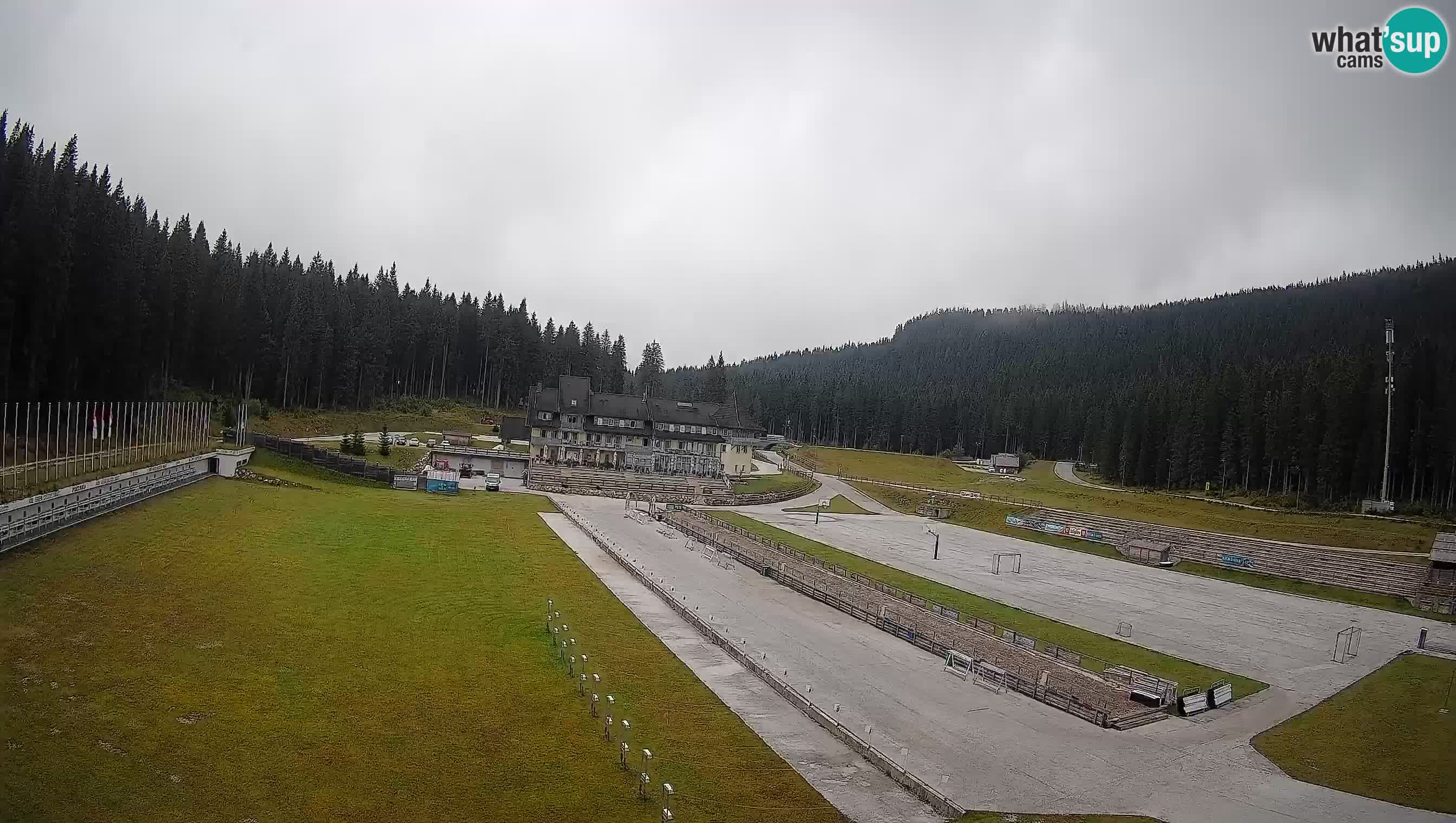 Webcam Pokljuka – Biathlon Stadium Live
