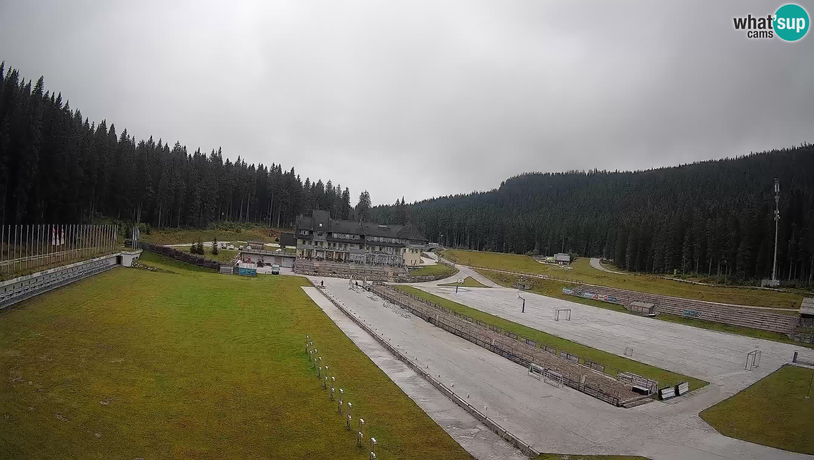 Webcam Pokljuka – Estadio de Biatlón de Rudno Polje