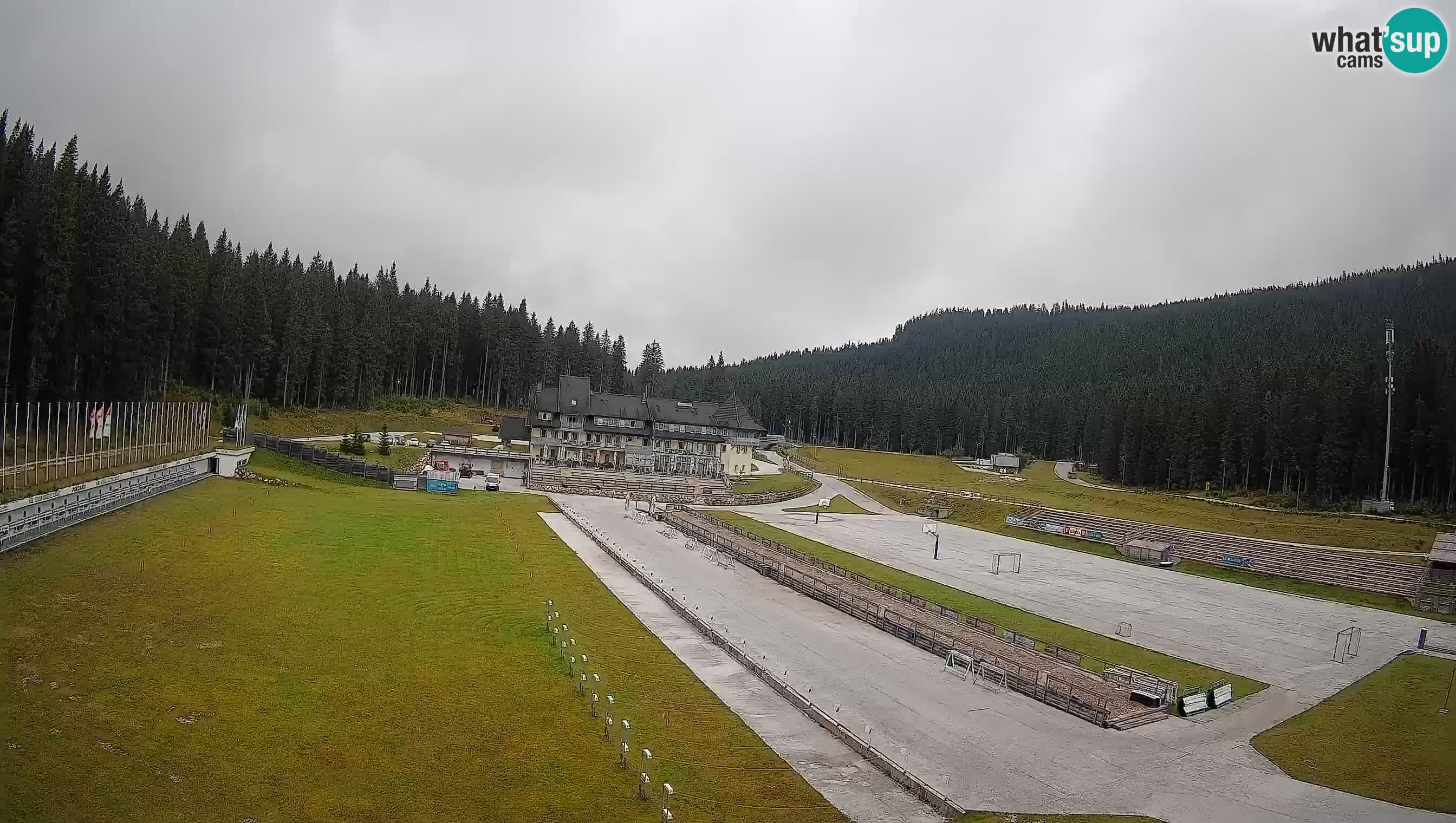 Webcam Pokljuka – Biathlon Stadium Live