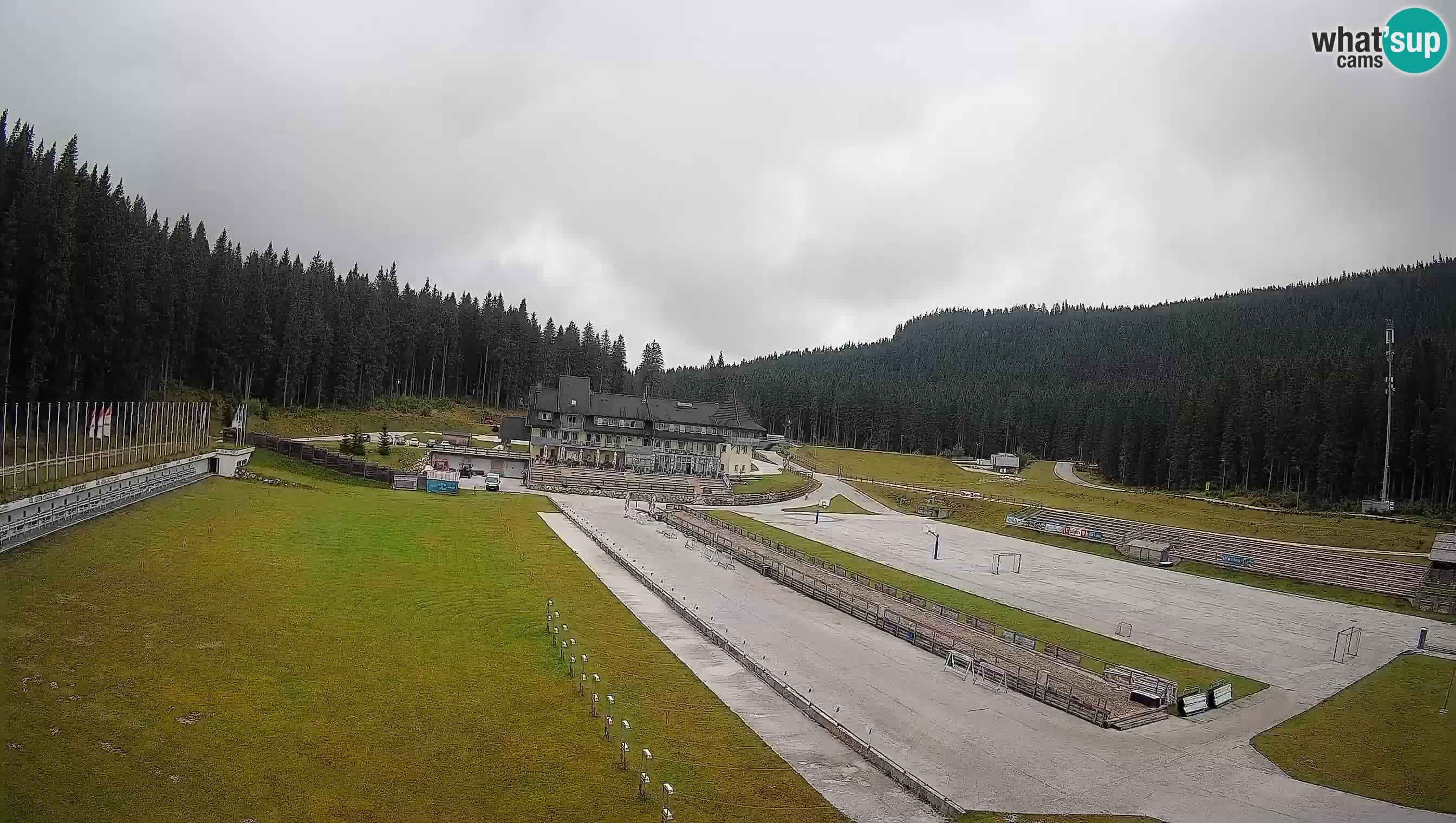 Webcam Pokljuka – Biathlon Stadium Live