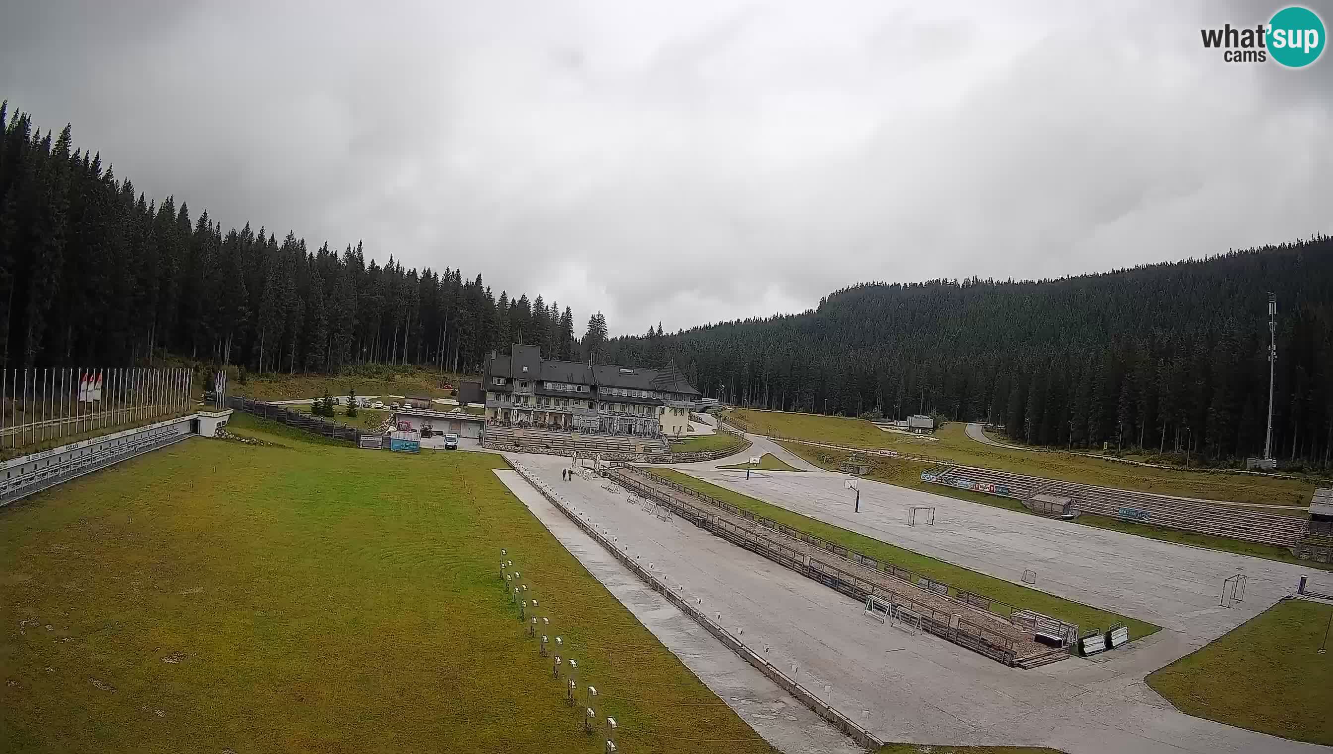 Webcam Pokljuka – Stade de biathlon de Rudno Polje