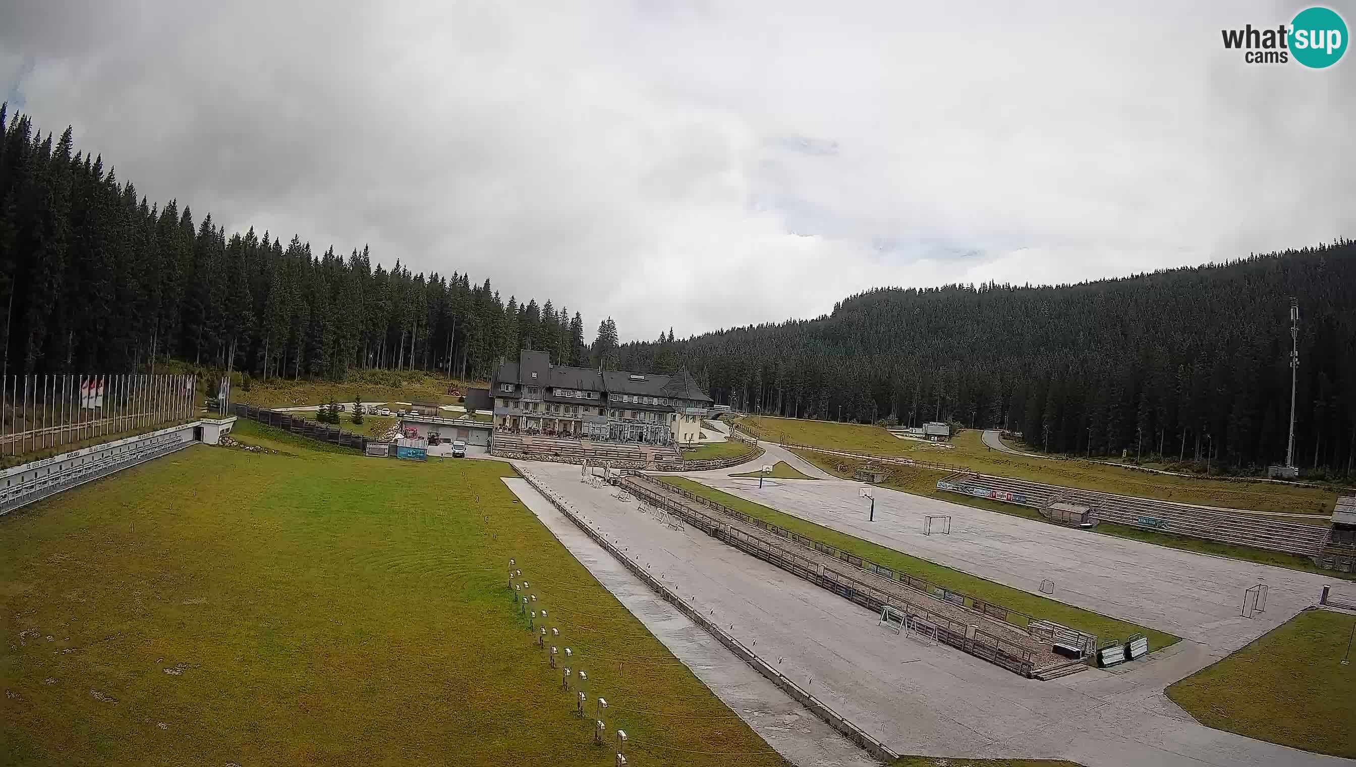 Webcam Pokljuka – Biathlon-Stadion Rudno Polje