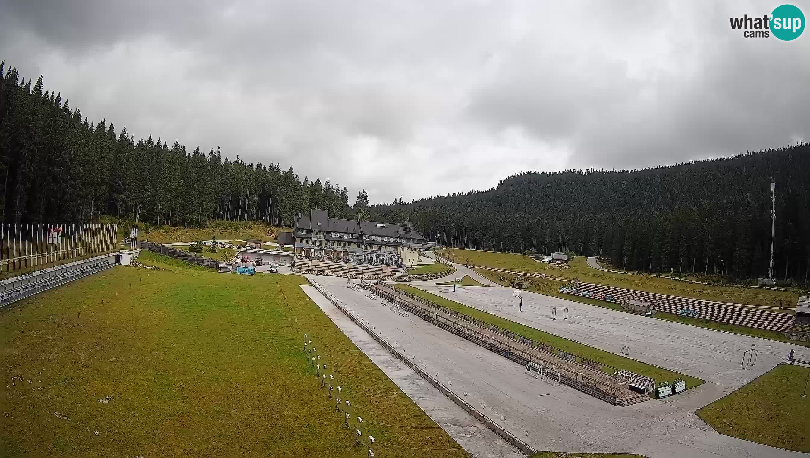 Webcam Pokljuka – Biathlon-Stadion Rudno Polje