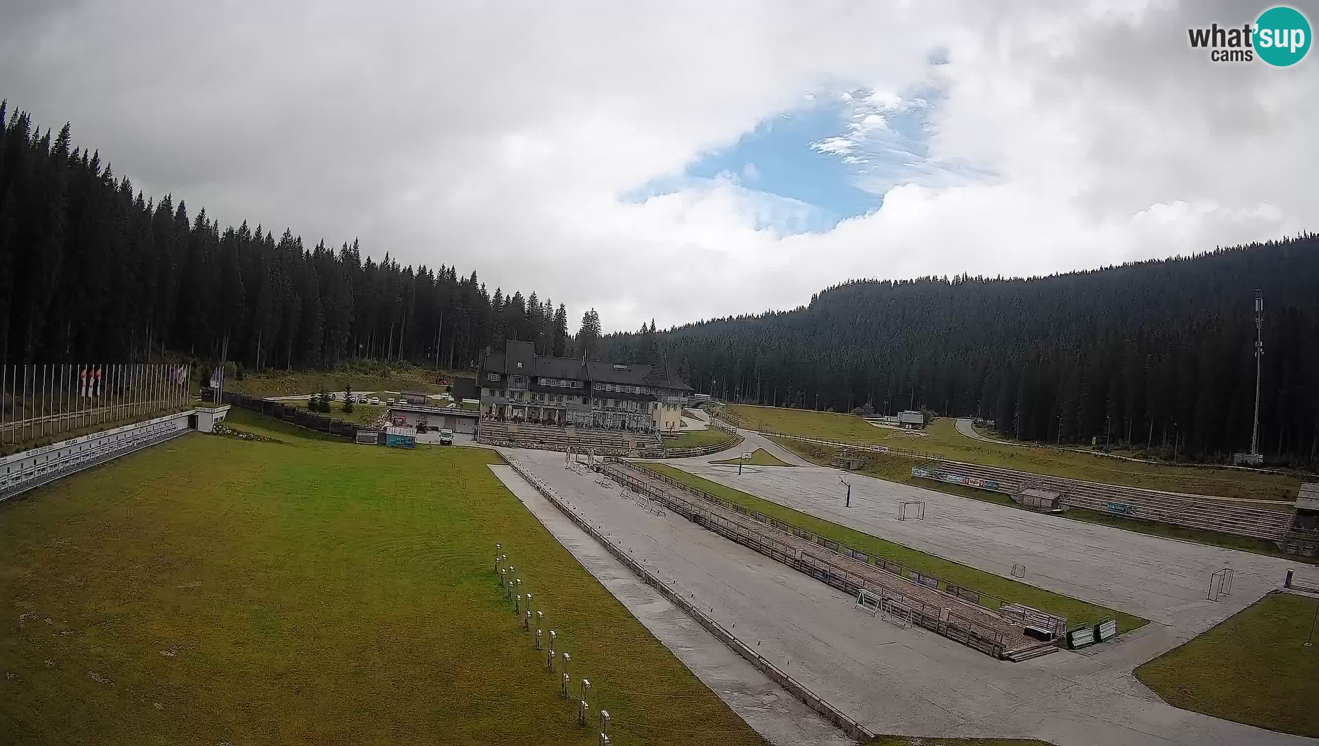Webcam Pokljuka – Biathlon Stadium Live