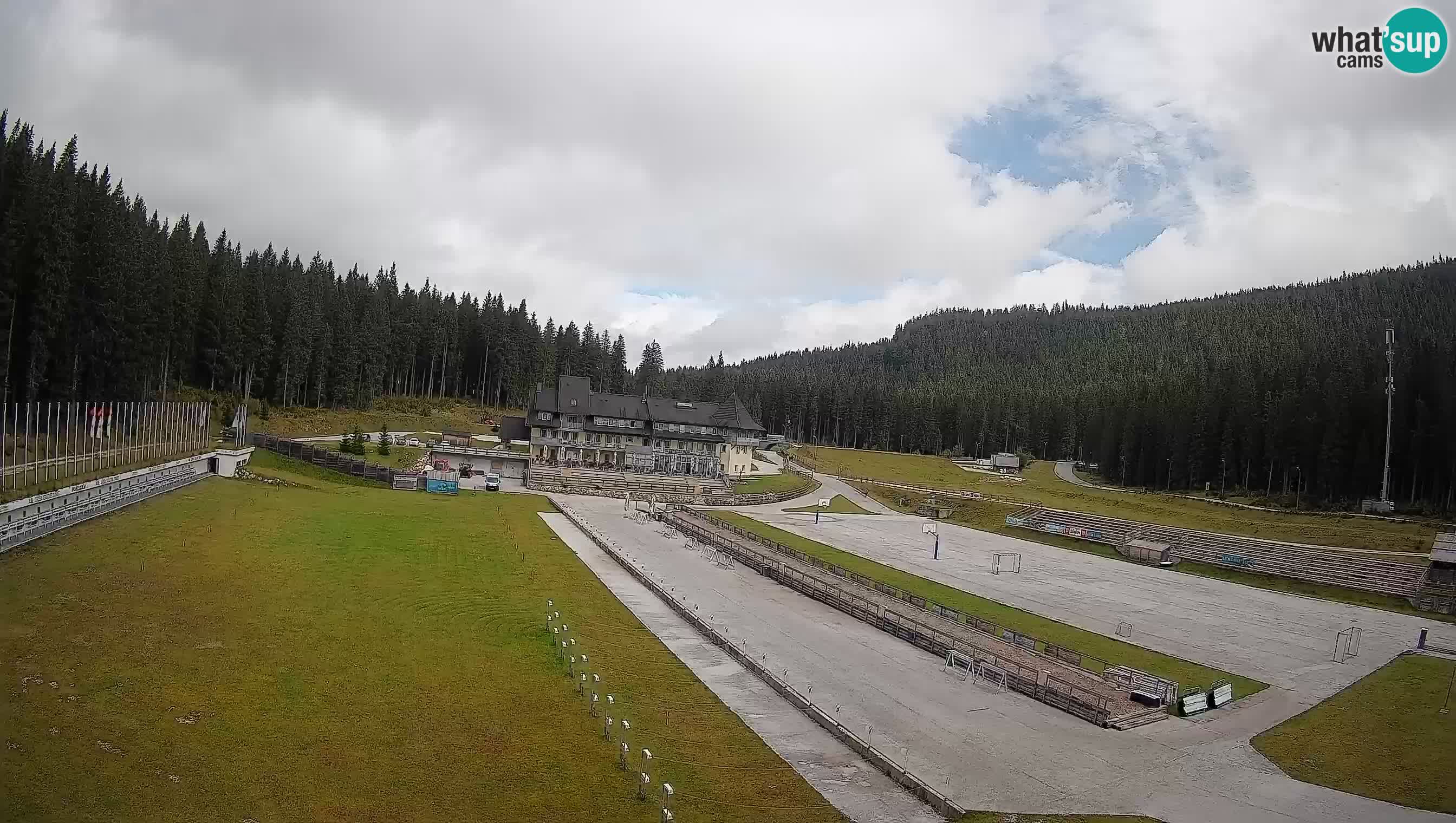 Webcam Pokljuka – Biathlon Stadium Live