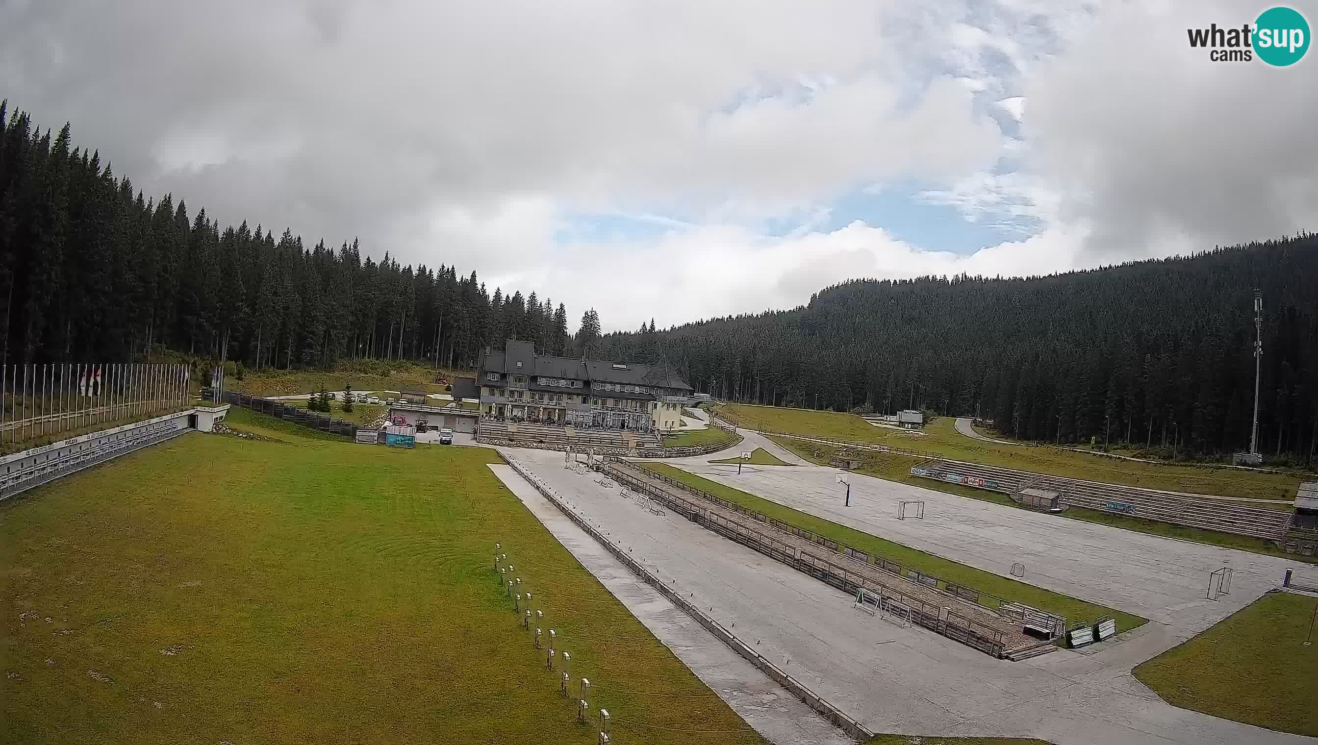 Webcam Pokljuka – Biathlon Stadium Live