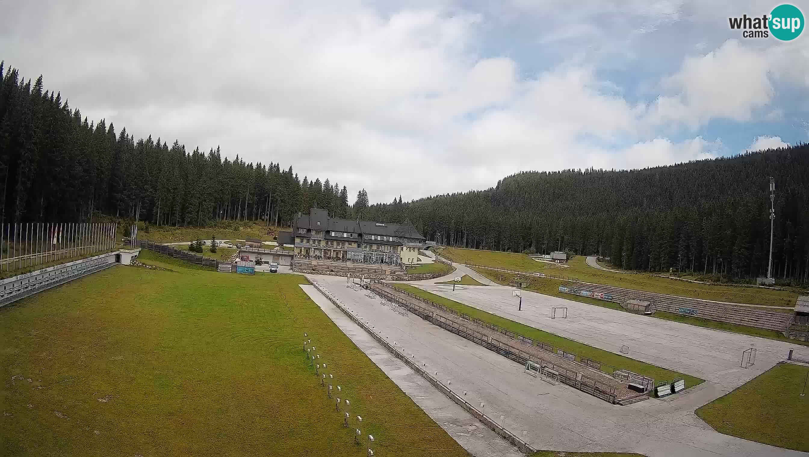 Webcam Pokljuka – Biathlon-Stadion Rudno Polje