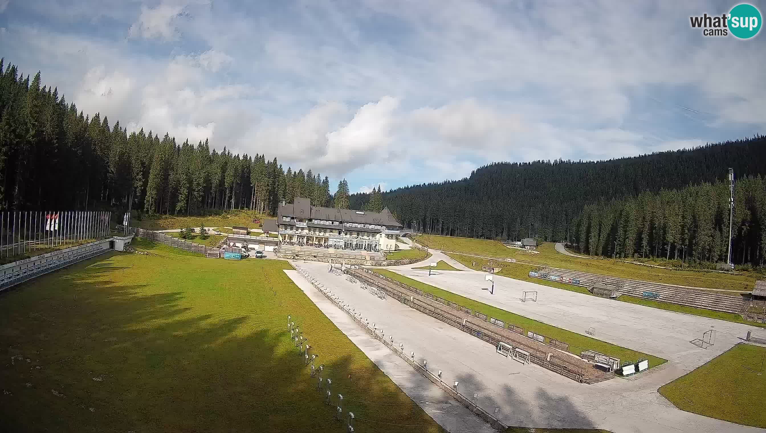 Webcam Pokljuka – Estadio de Biatlón de Rudno Polje