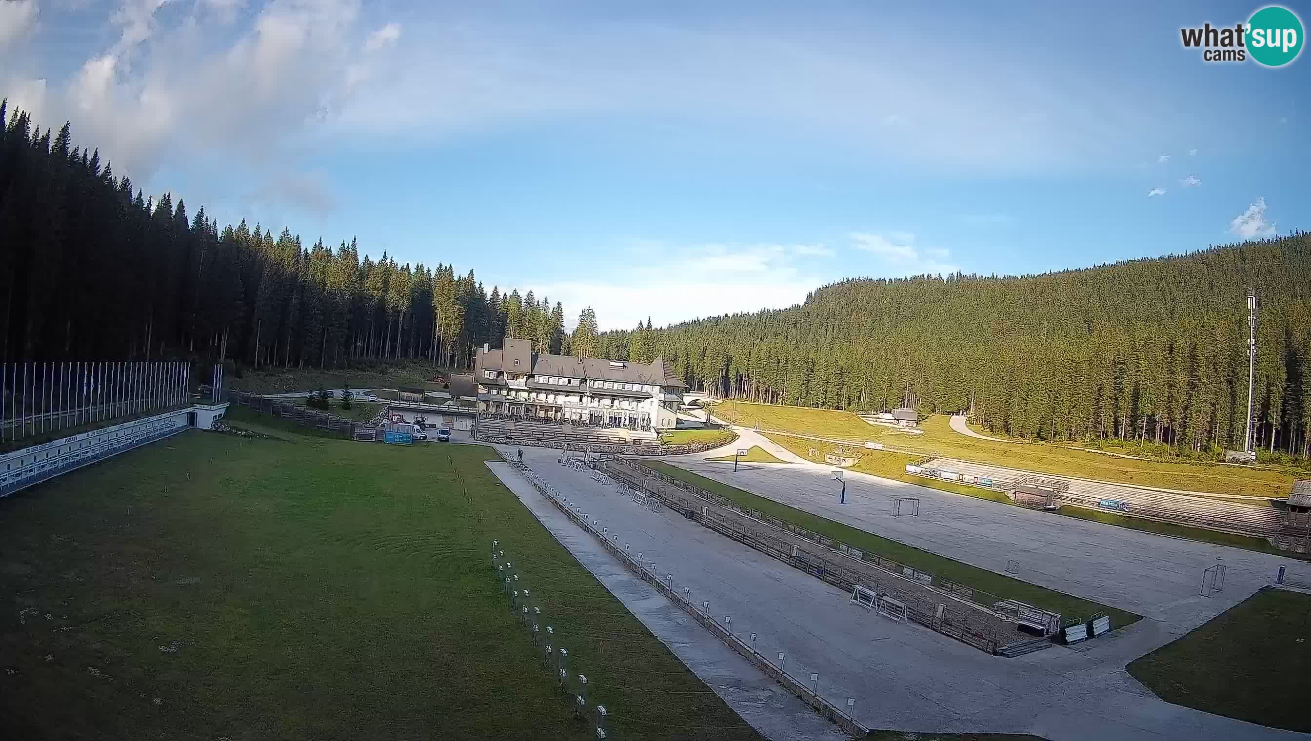 Webcam Pokljuka – Biathlon Stadium Live
