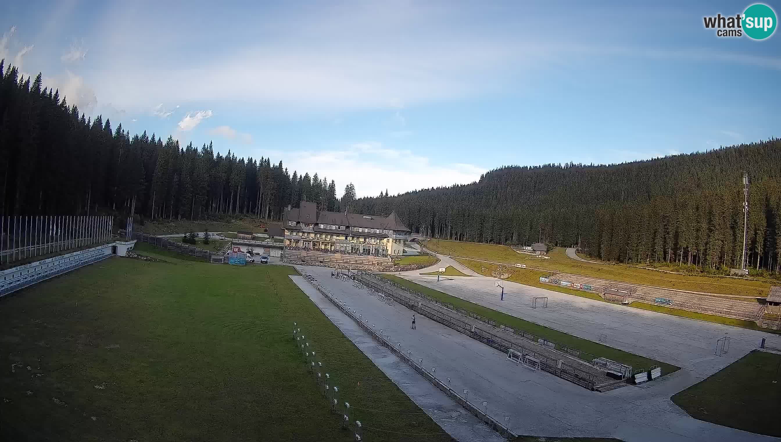Webcam Pokljuka – Biathlon Stadium Live