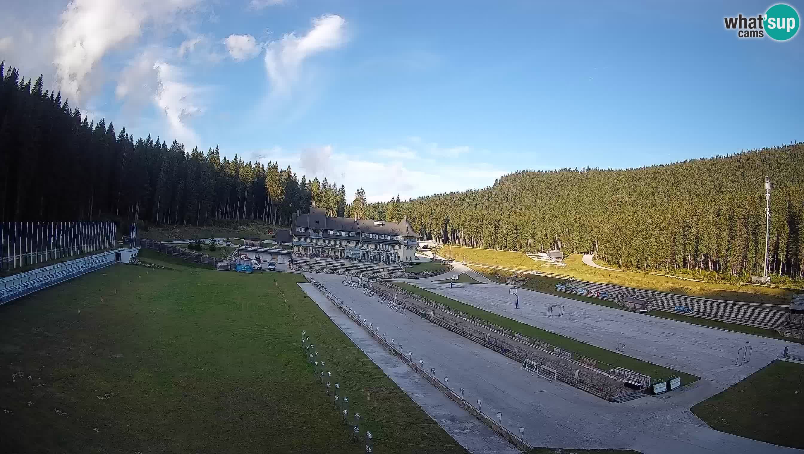 Webcam Pokljuka – Biathlon-Stadion Rudno Polje