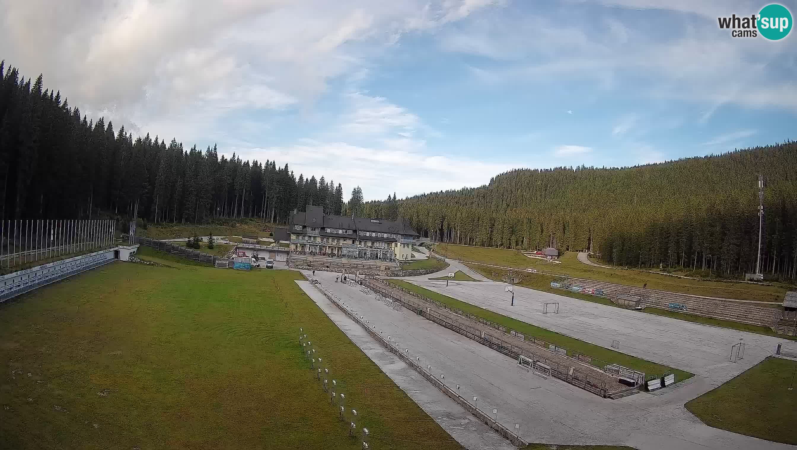 Webcam Pokljuka – Biathlon Stadium Live
