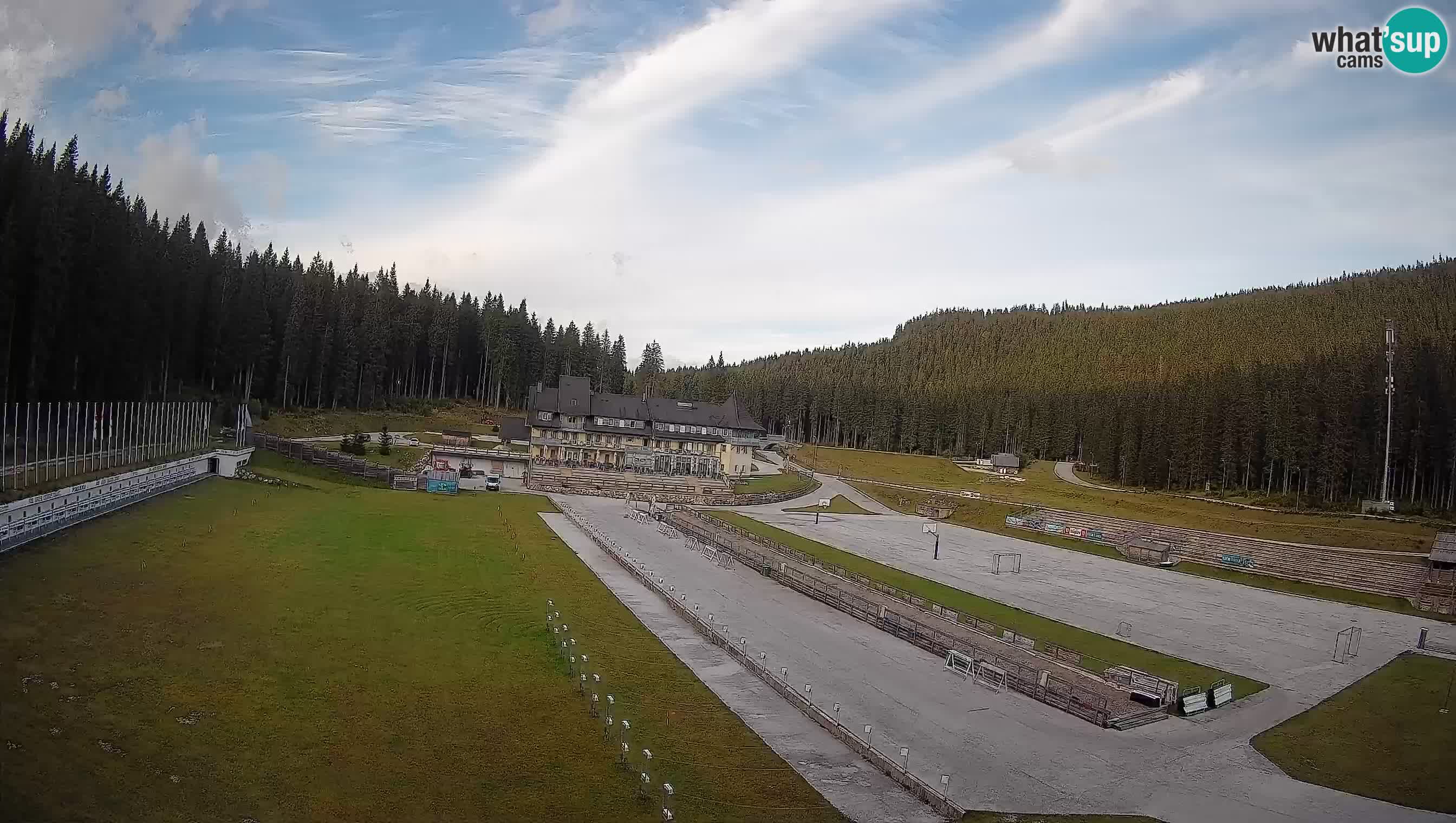 Webcam Pokljuka – Stade de biathlon de Rudno Polje