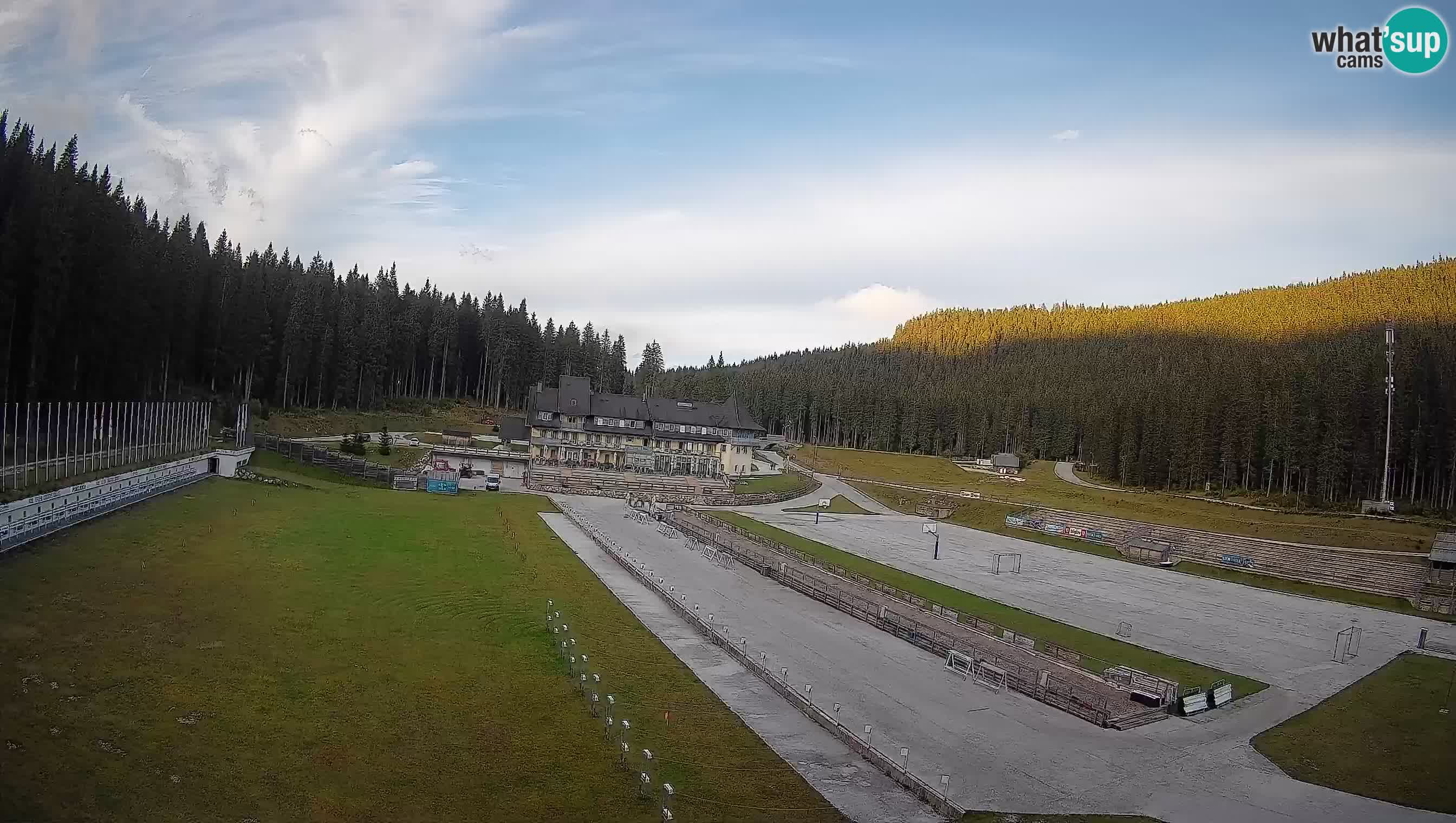 Webcam Pokljuka – Biathlon Stadium Live