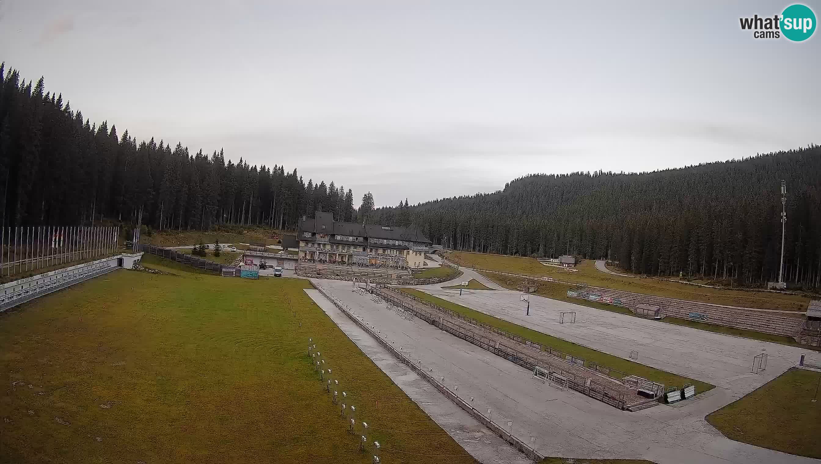 Webcam Pokljuka – Biathlon Stadium Live