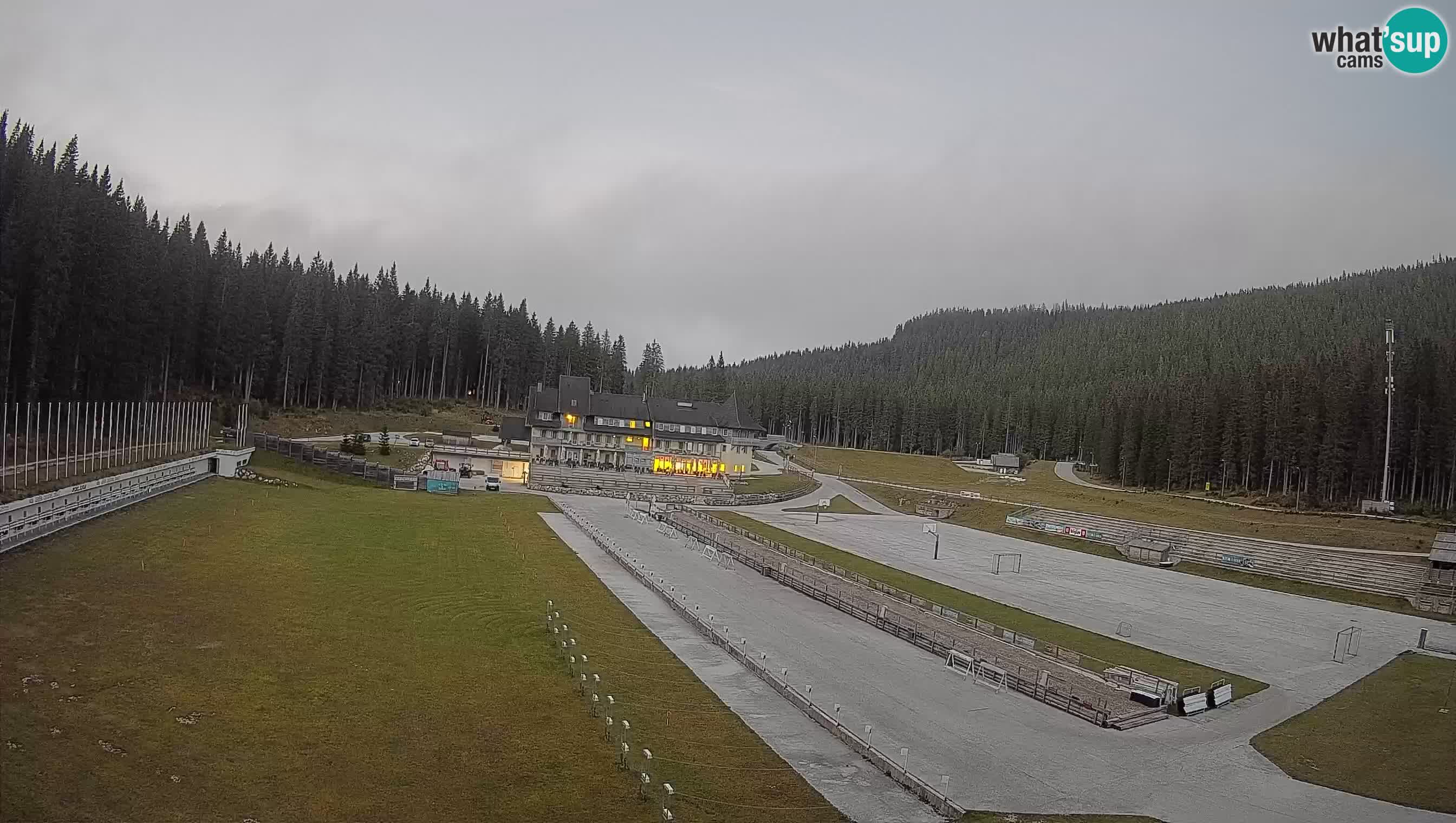Webcam Pokljuka – Biathlon-Stadion Rudno Polje