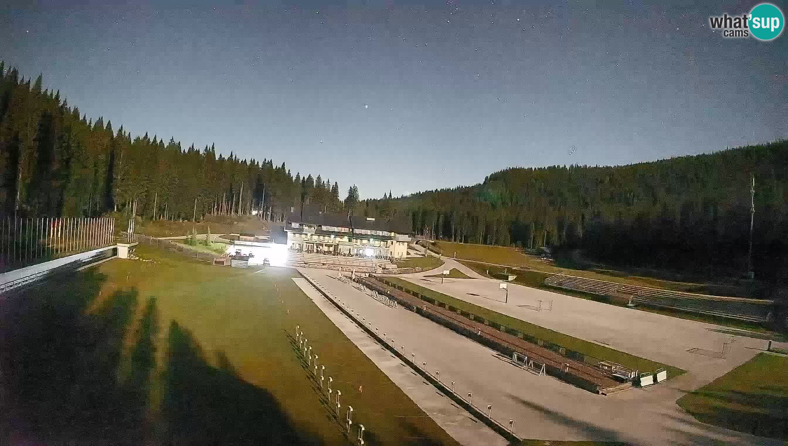Webcam Pokljuka – Stade de biathlon de Rudno Polje
