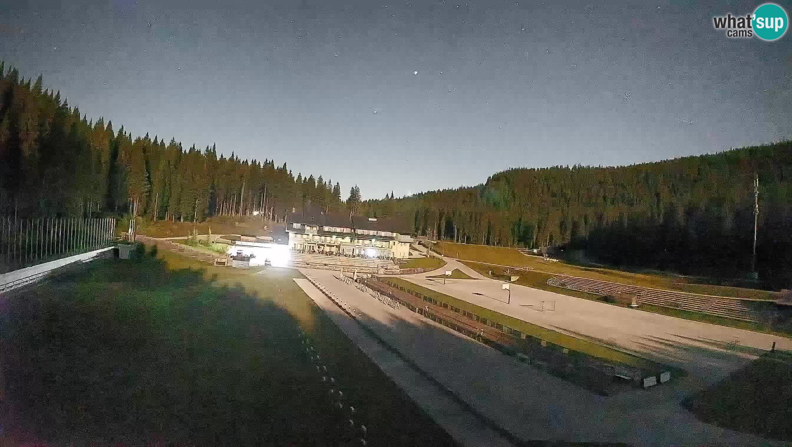 Webcam Pokljuka – Estadio de Biatlón de Rudno Polje